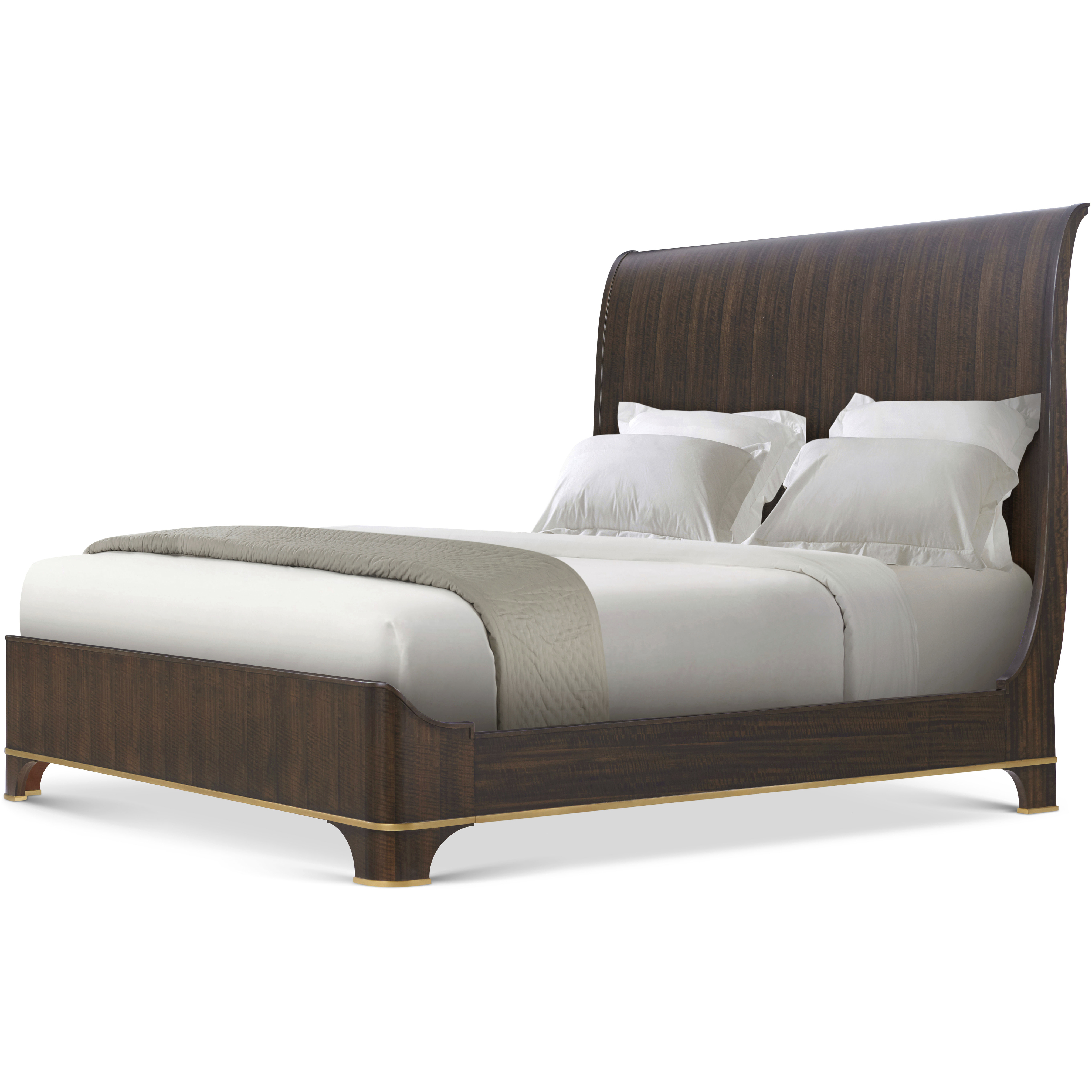 Wellington Gallery Gold US King Bed, Wooden, Spencer Green Park