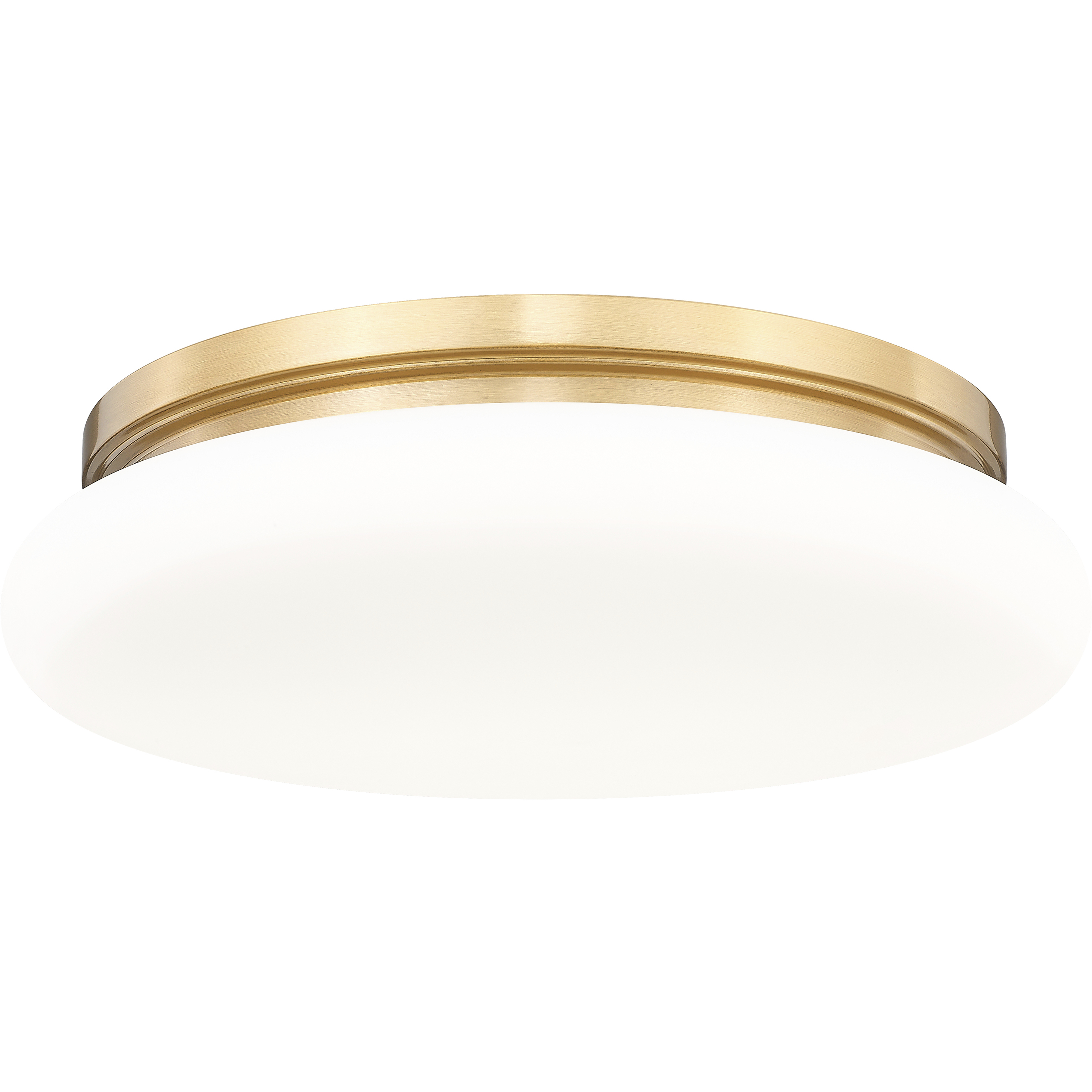 Soleil 1 Light 16 inch Modern Gold Flush Mount Ceiling Light