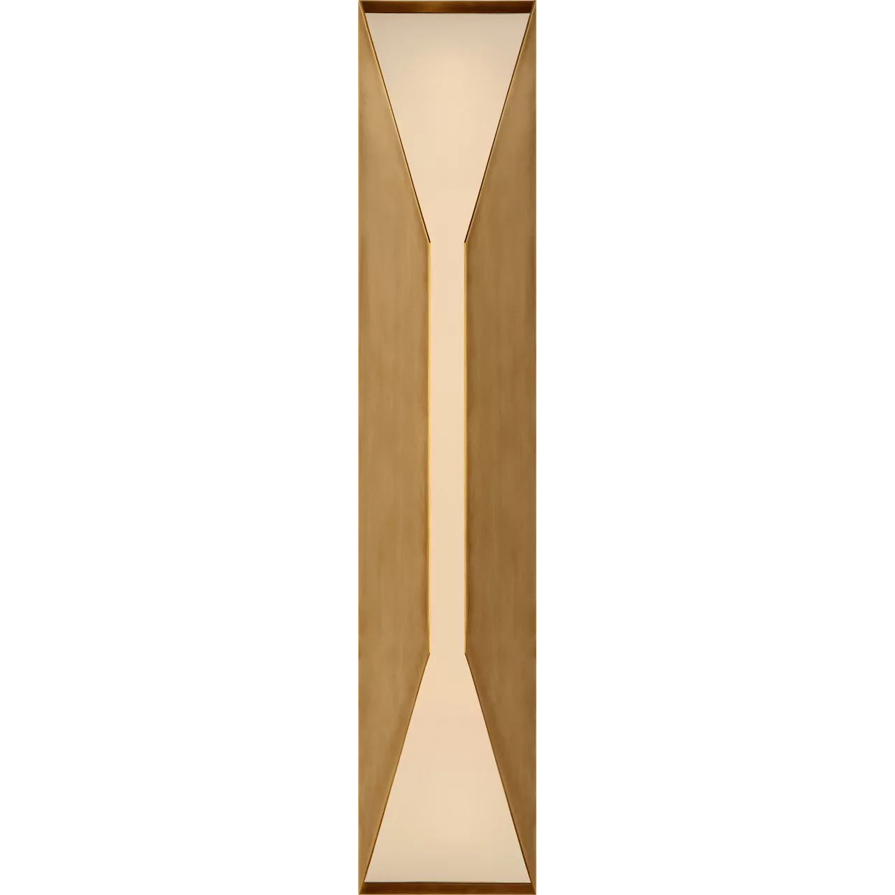 Kelly Wearstler Stretto LED 4.75 inch Antique-Burnished Brass Sconce Wall Light