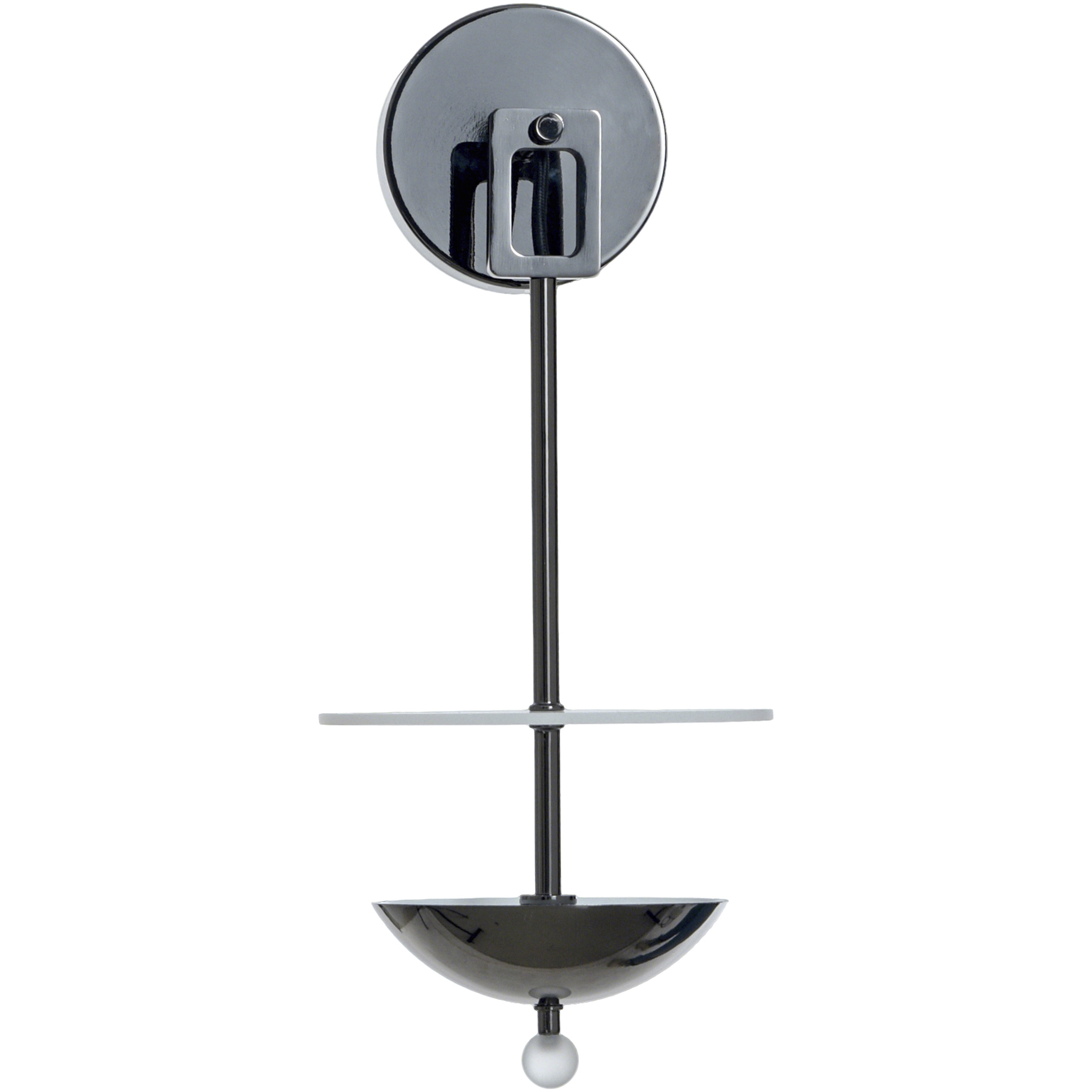 Astra LED 8 inch Black Nickel Sconce Wall Light