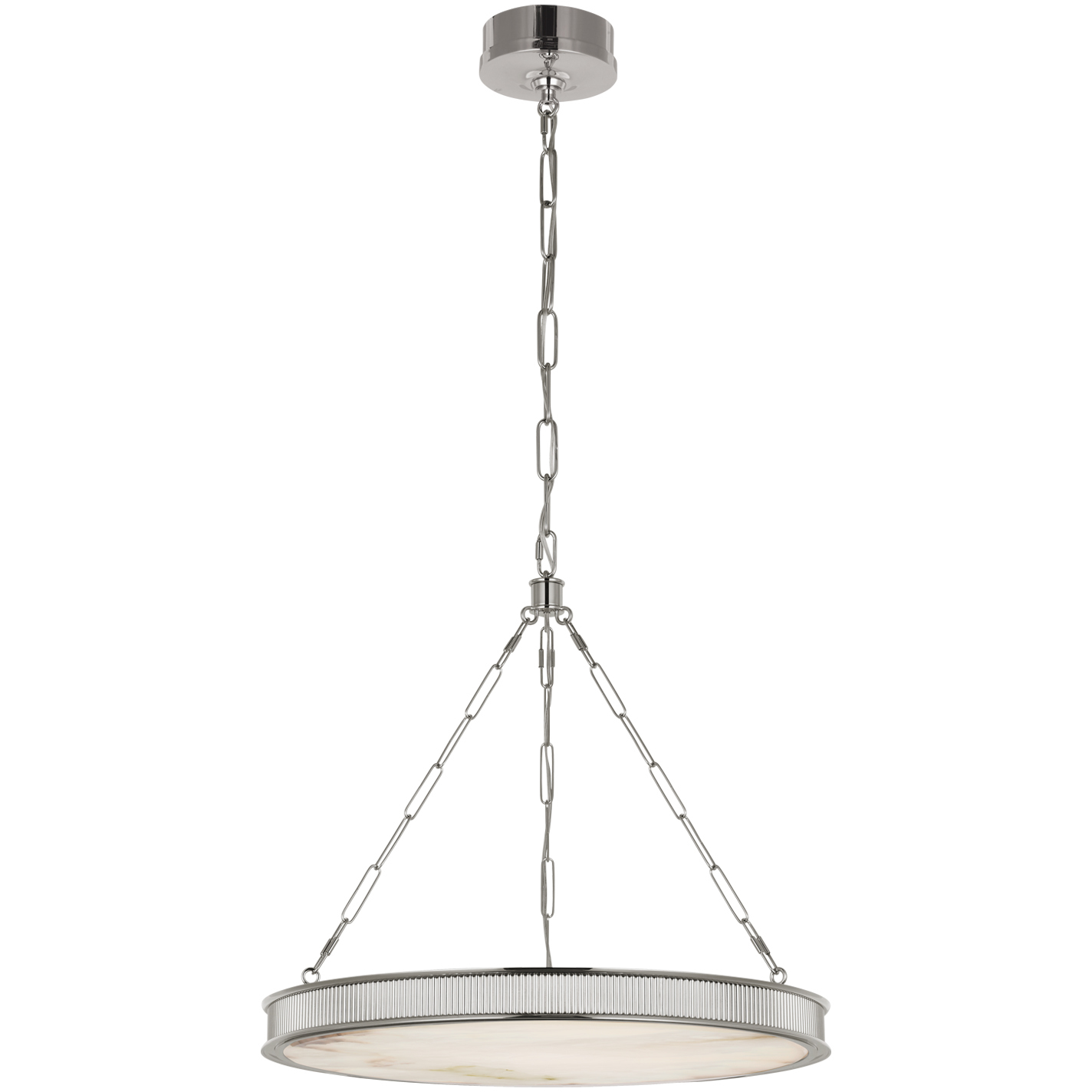 Marie Flanigan Matthew LED 24 inch Polished Nickel Chandelier Ceiling Light
