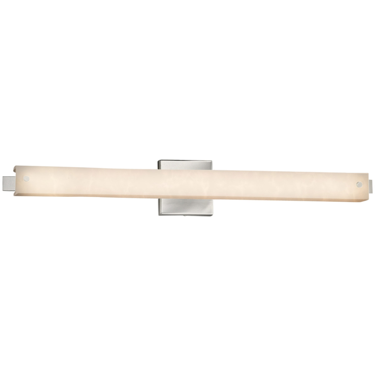 Clouds 30.5 inch Brushed Nickel Vanity Light Wall Light