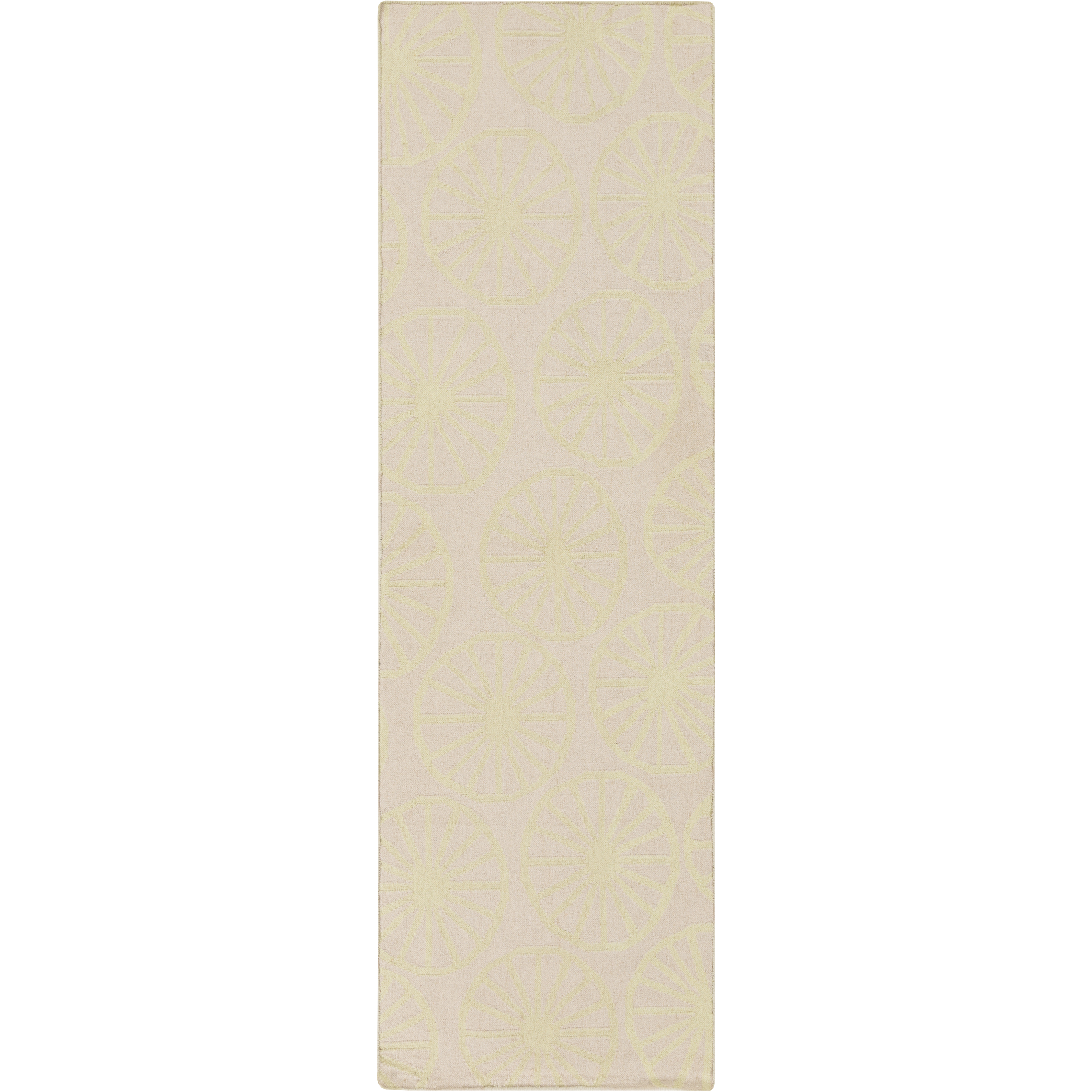 Yacht Club 96 X 30 inch Khaki, Olive Rug