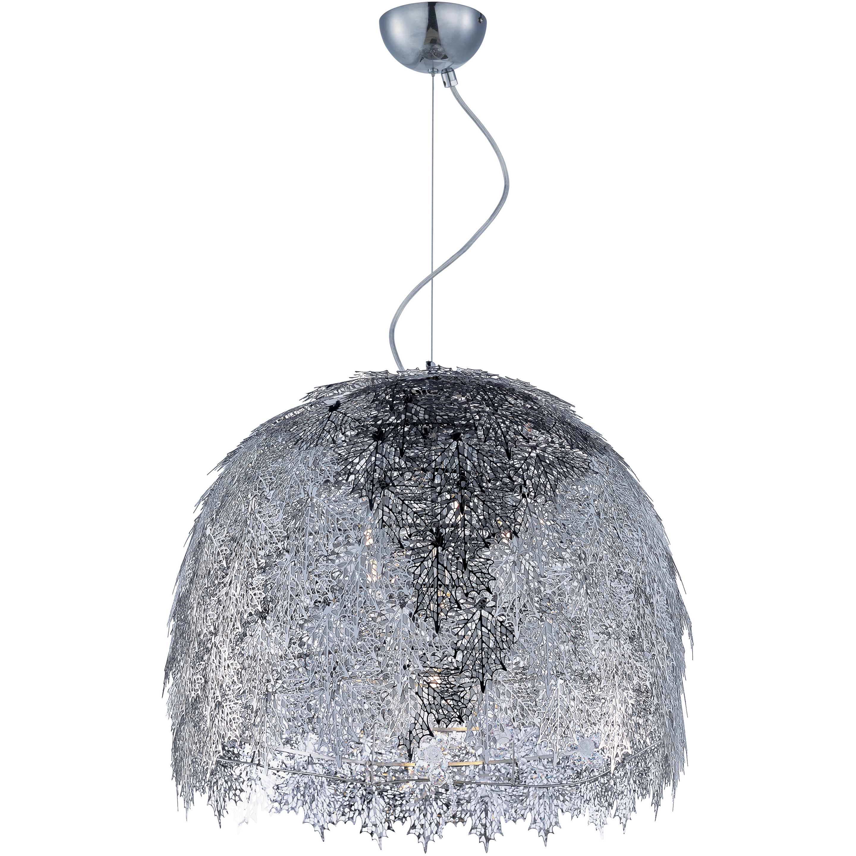 Vineyard 5 Light 20 inch Polished Chrome Single Pendant Ceiling Light