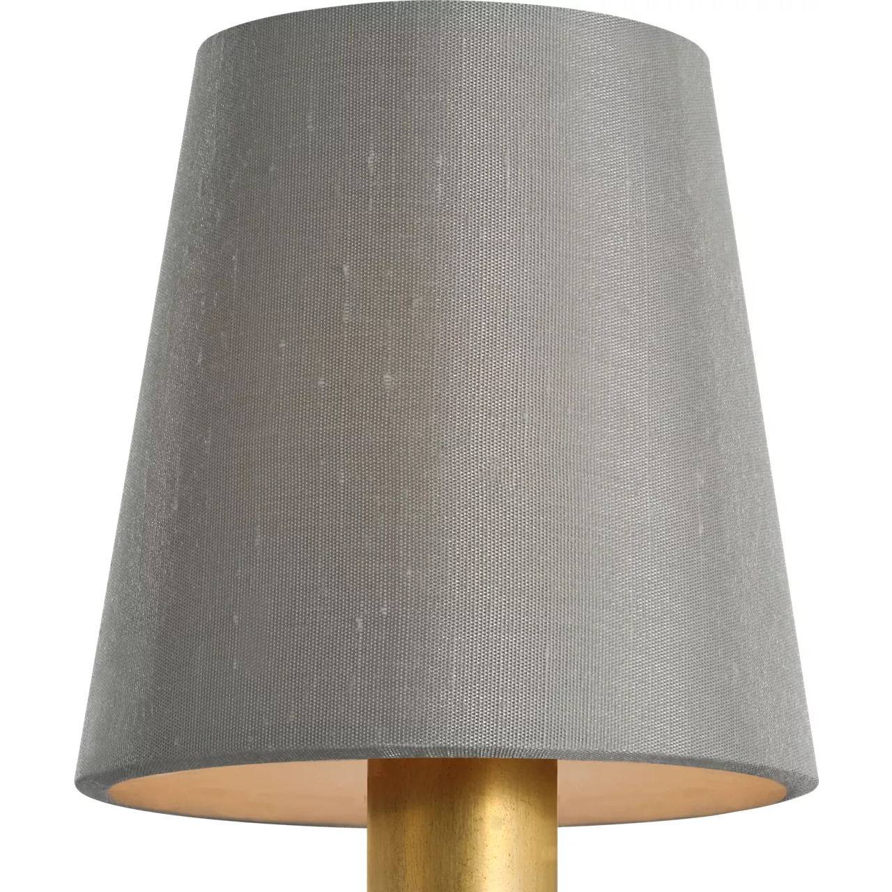 Visual Comfort Clip Mist Silk Empire 4.25 inch Empire Shade, 4in