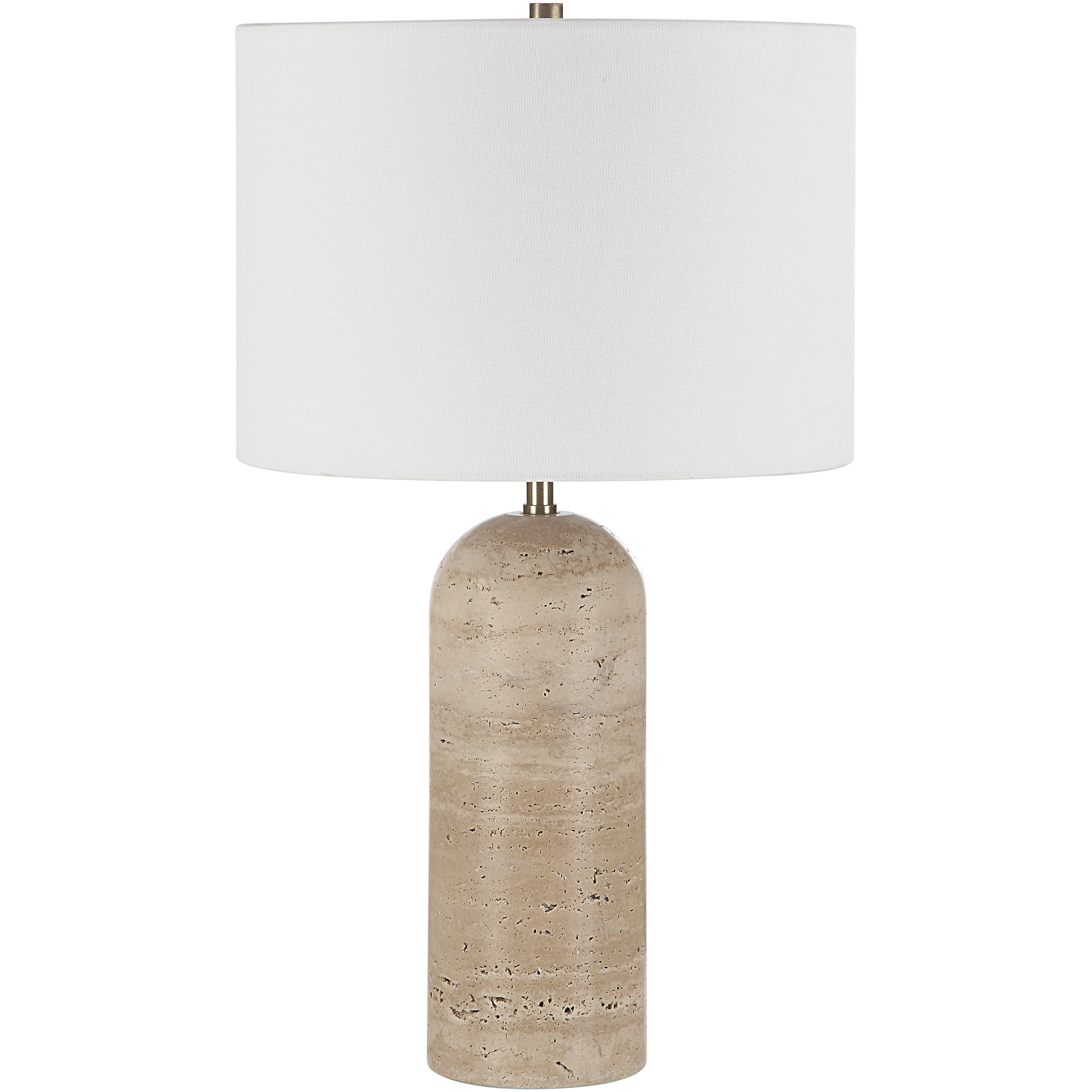 Ixora 24.75 inch 100 watt Natural Honed Table Lamp Portable Light