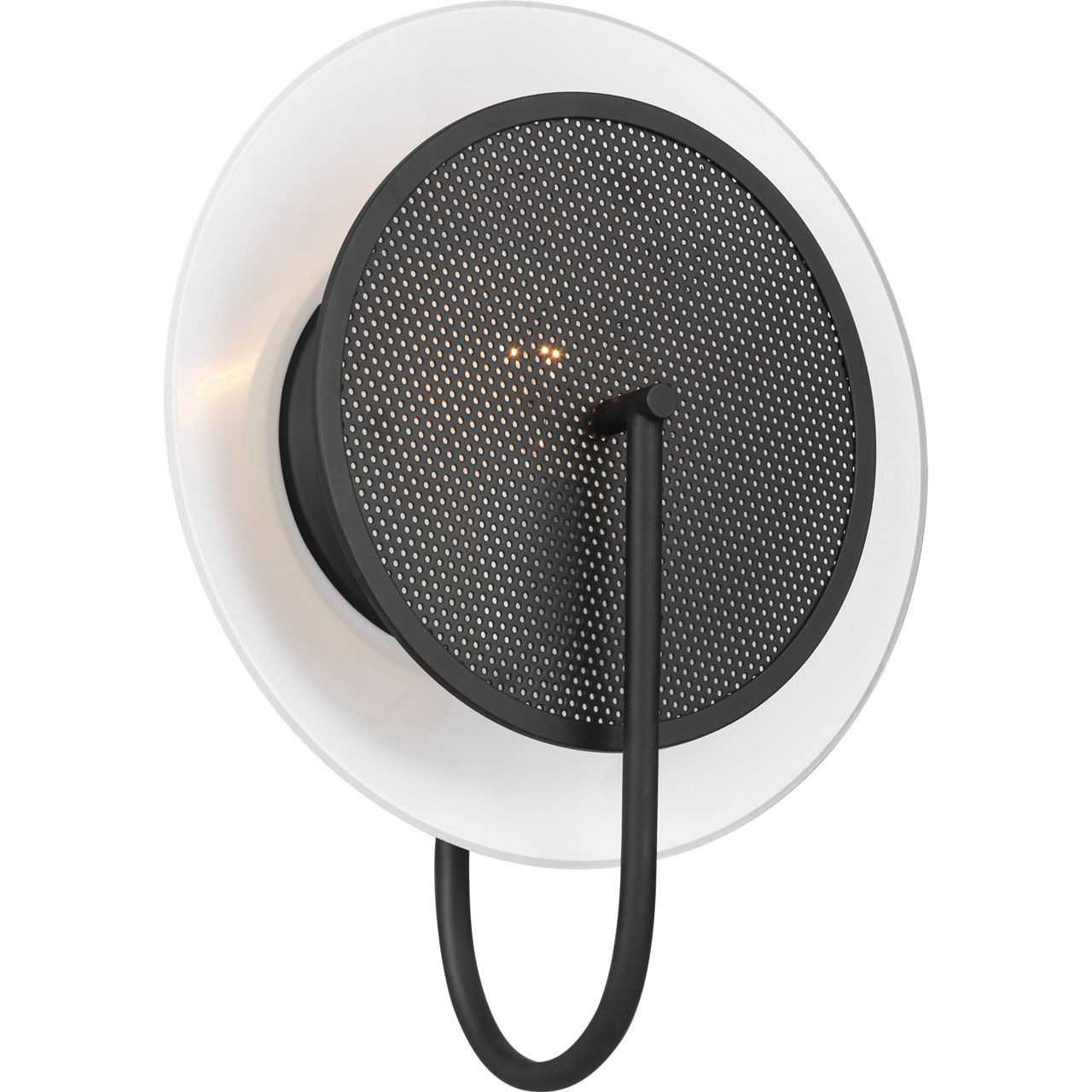 Kelly by Kelly Wearstler Gesture 1 Light 12.88 inch Midnight Black Sconce Wall Light