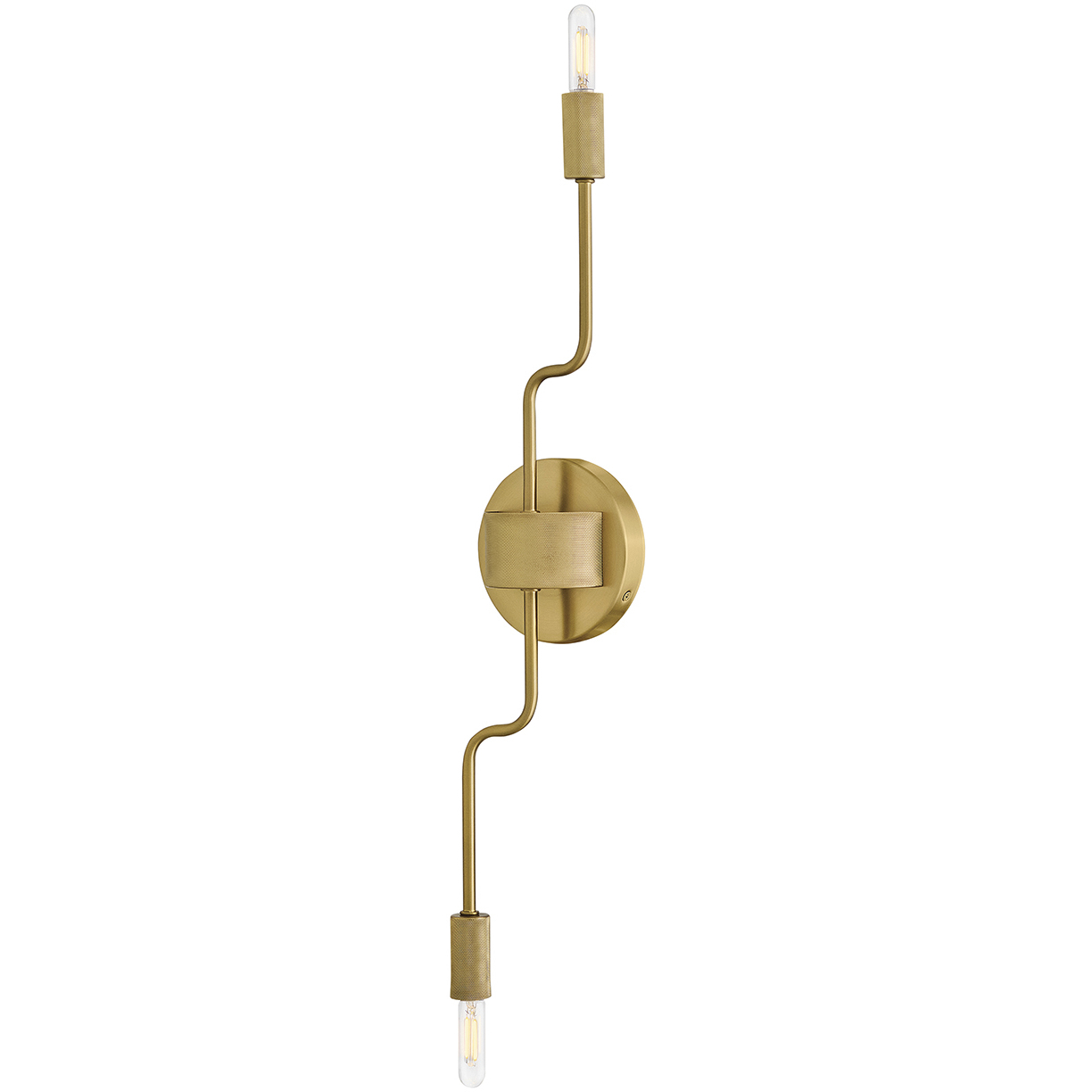 Austen 2 Light 5.25 inch Lacquered Brass Sconce Wall Light