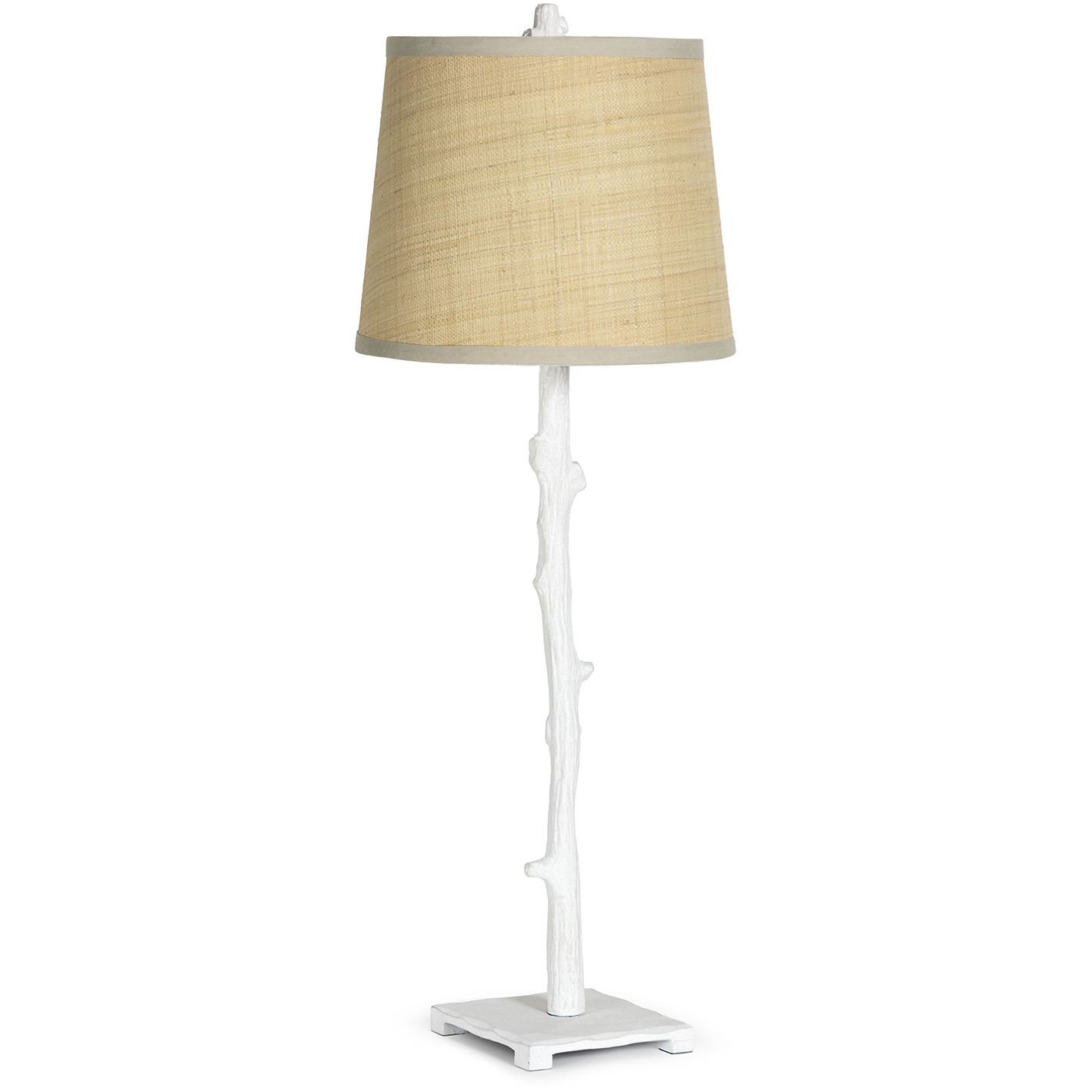 Sylvan 30 inch 60 watt White Buffet Lamp Portable Light
