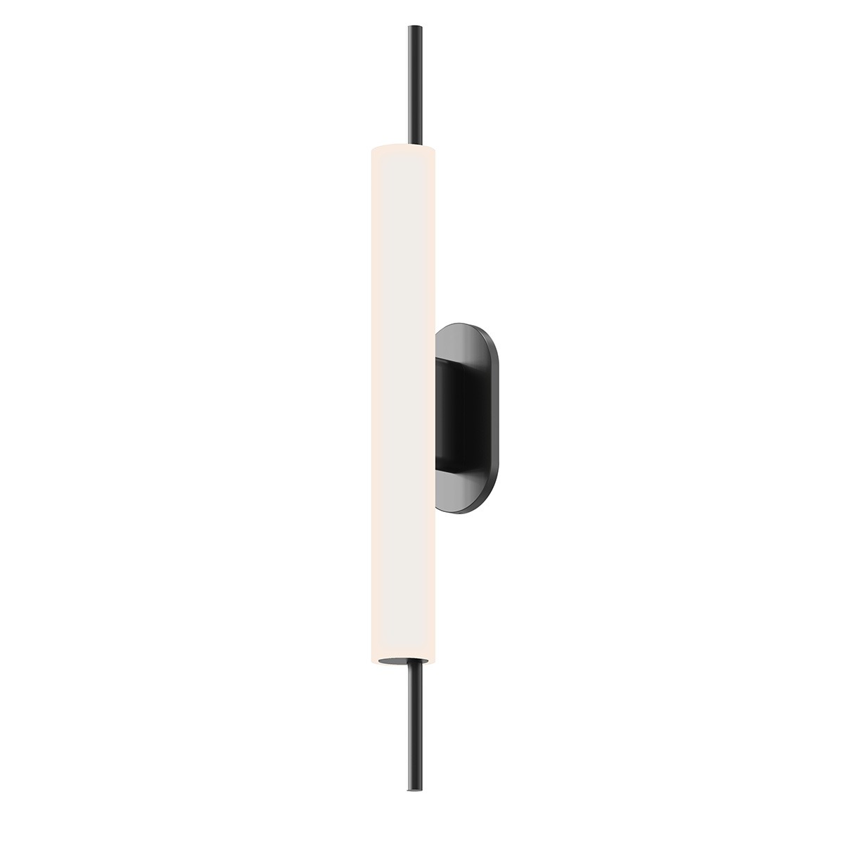 Piccolo Encore LED 2 inch Satin Black Bath Light Wall Light