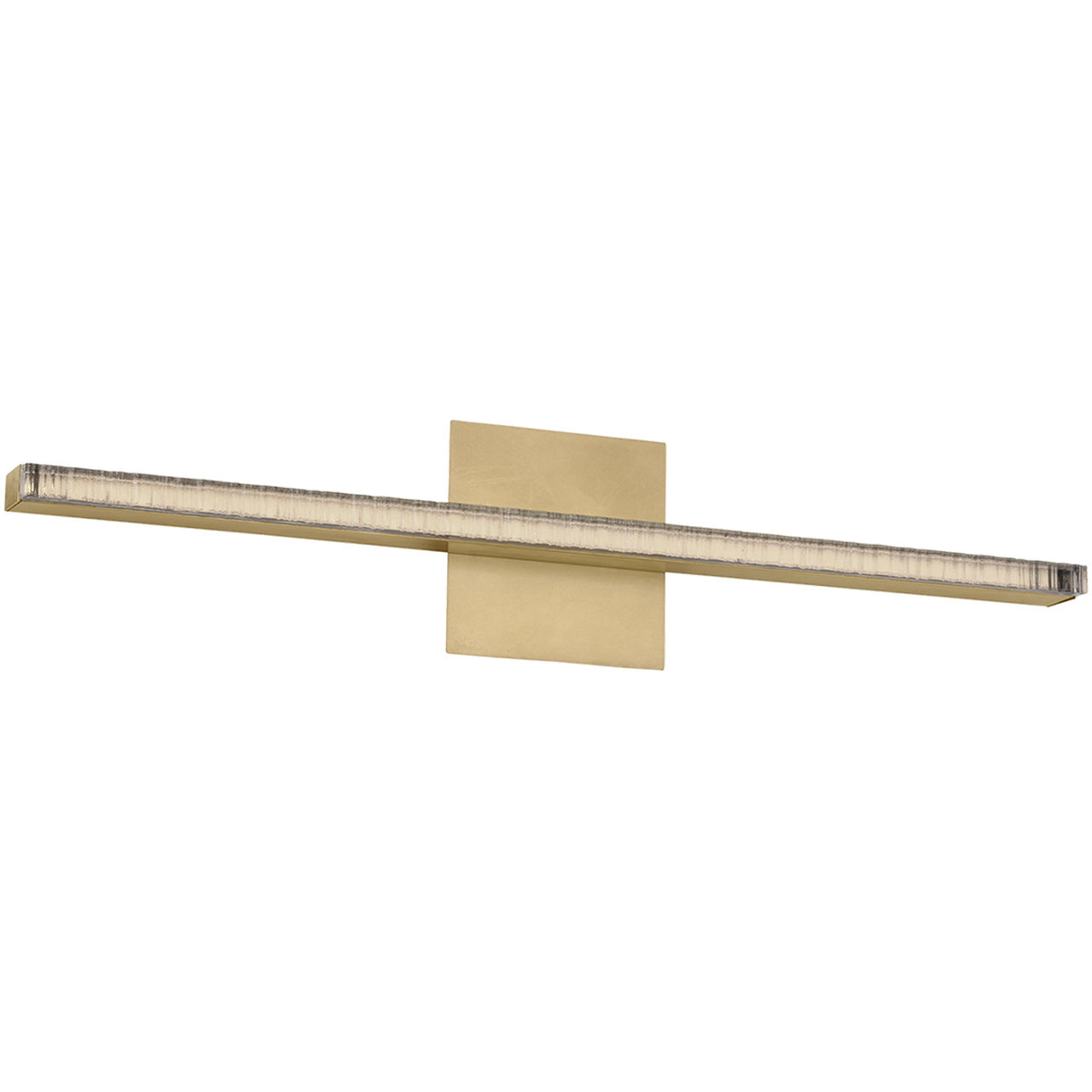 Mick De Giulio Serre LED 24 inch Natural Brass Bath Vanity Wall Light