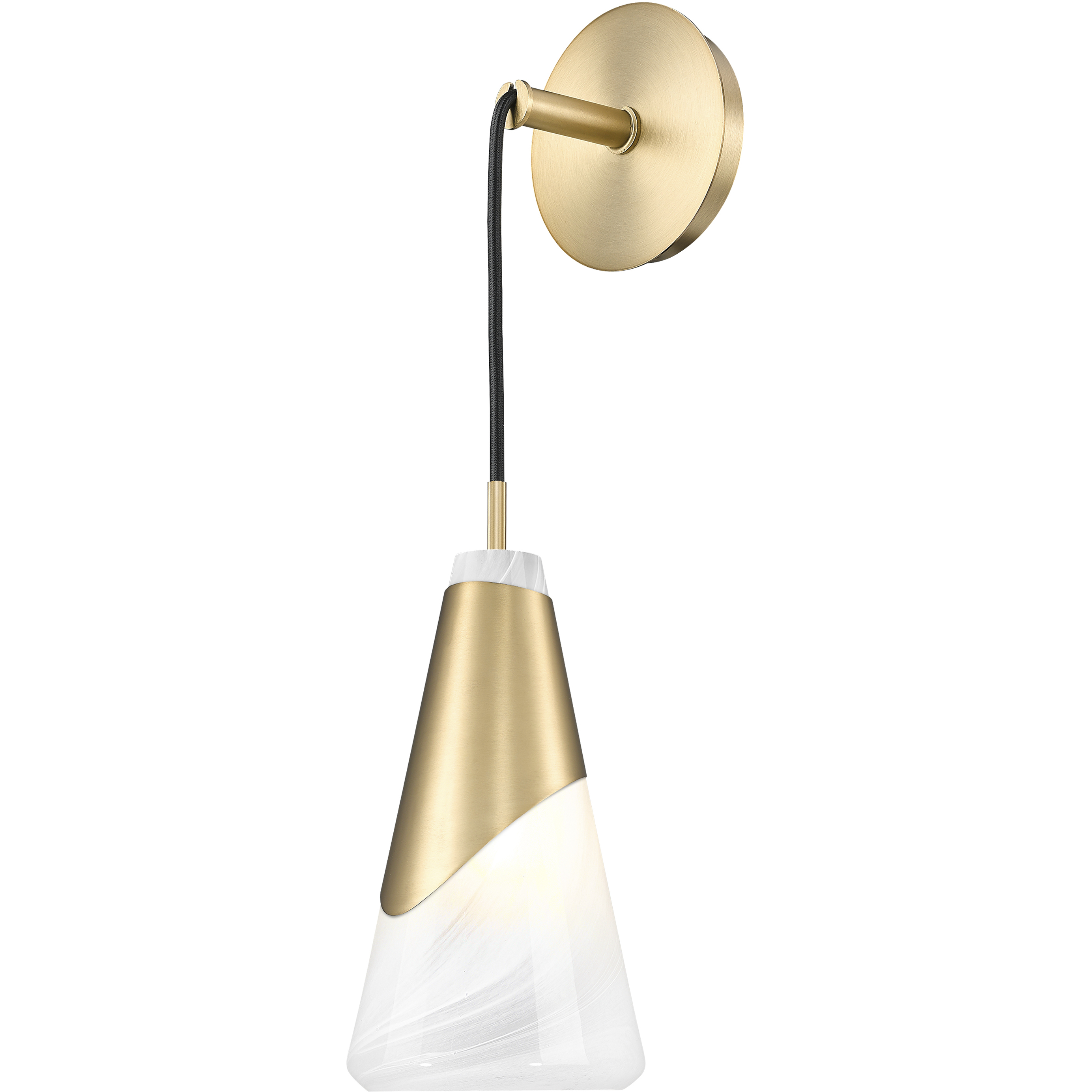 Aimie 1 Light 6 inch Modern Gold Wall Sconce Wall Light