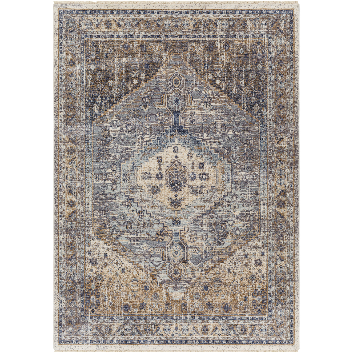 Misterio 92 X 60 inch Grey Rug, Rectangle