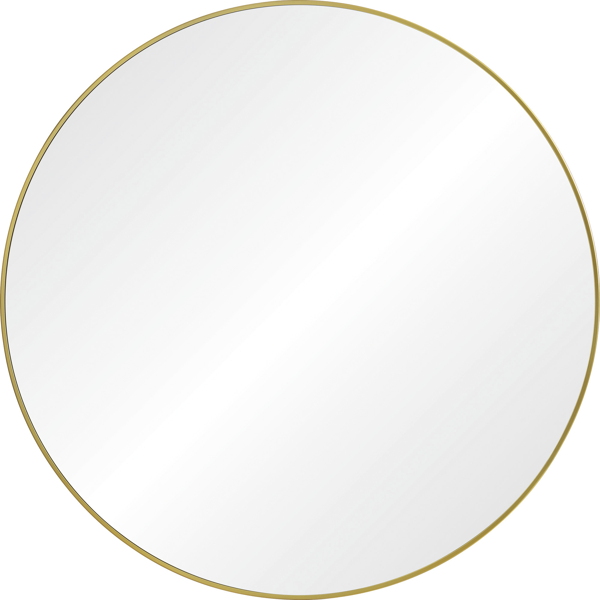 Fragoso 48 X 48 inch Gold and Clear Mirror
