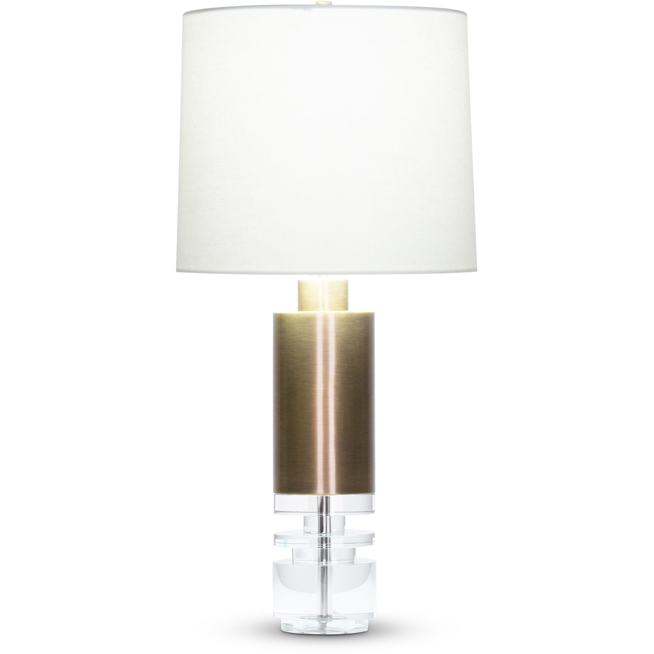 Scott 28.5 inch 150.00 watt Clear Table Lamp Portable Light