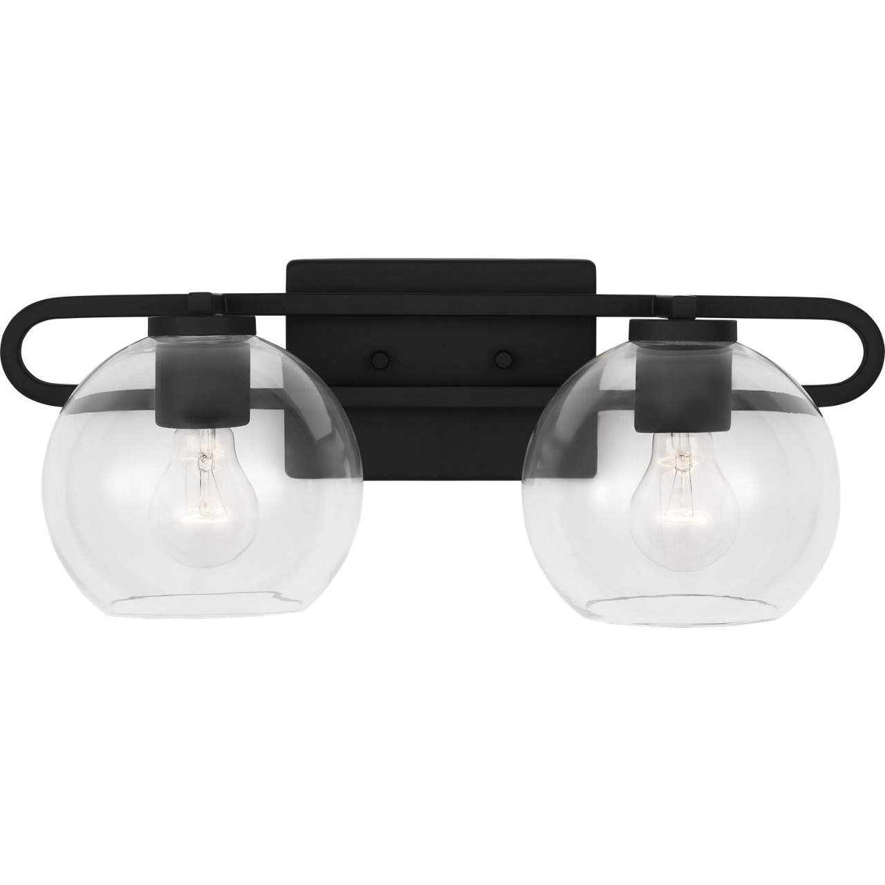 Codyn 2 Light 19.75 inch Midnight Black Bath Vanity Wall Light