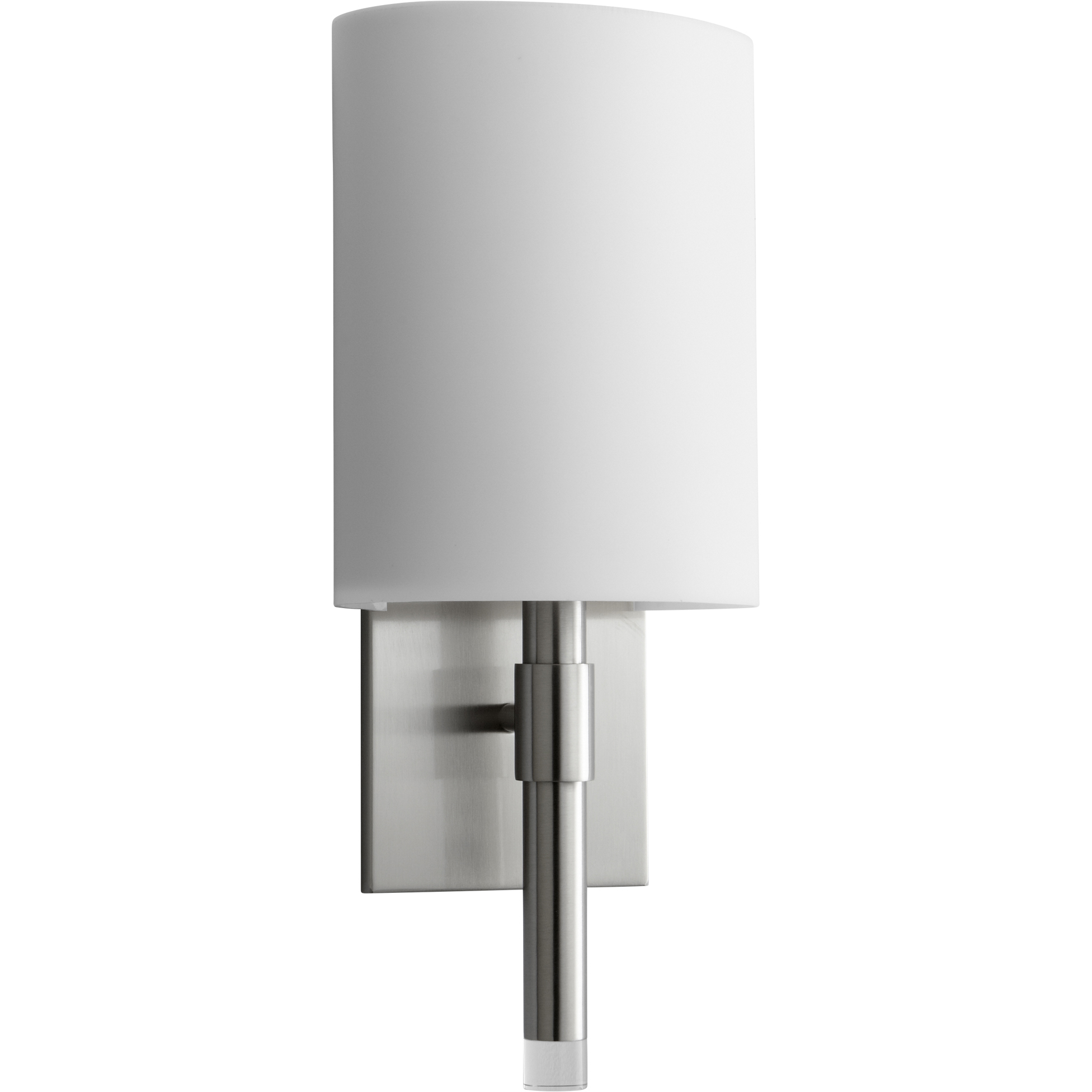 Beacon 1 Light 7 inch Satin Nickel Sconce Wall Light