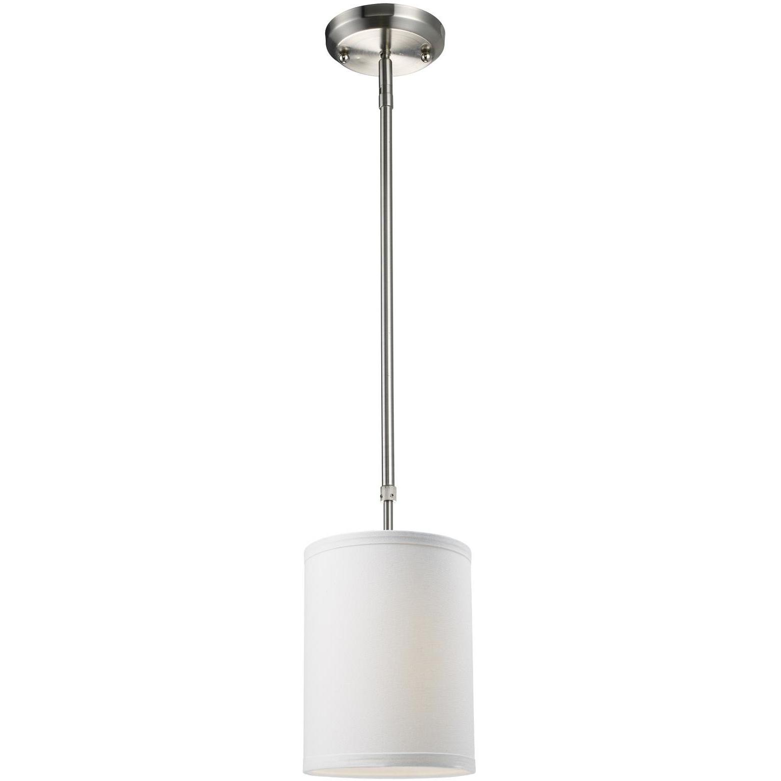 Albion 1 Light 6 inch Brushed Nickel Pendant Ceiling Light