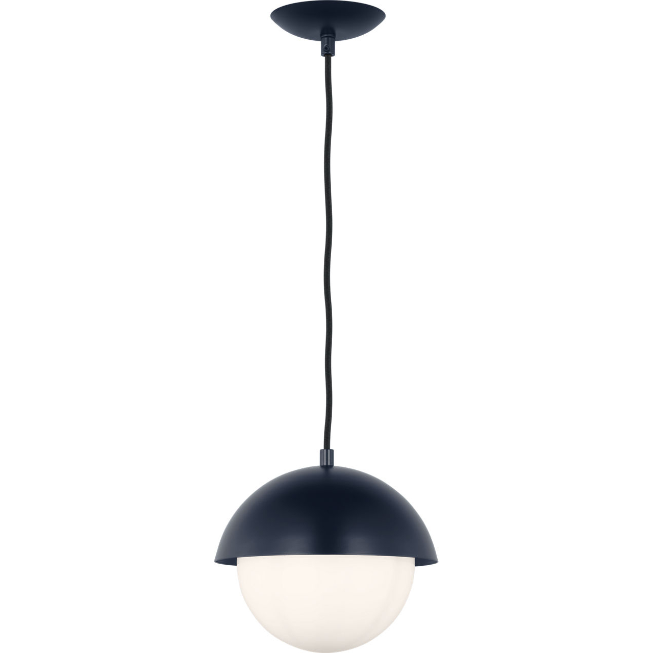 Drew & Jonathan Hyde 1 Light 9.88 inch Navy Pendant Ceiling Light in Standard