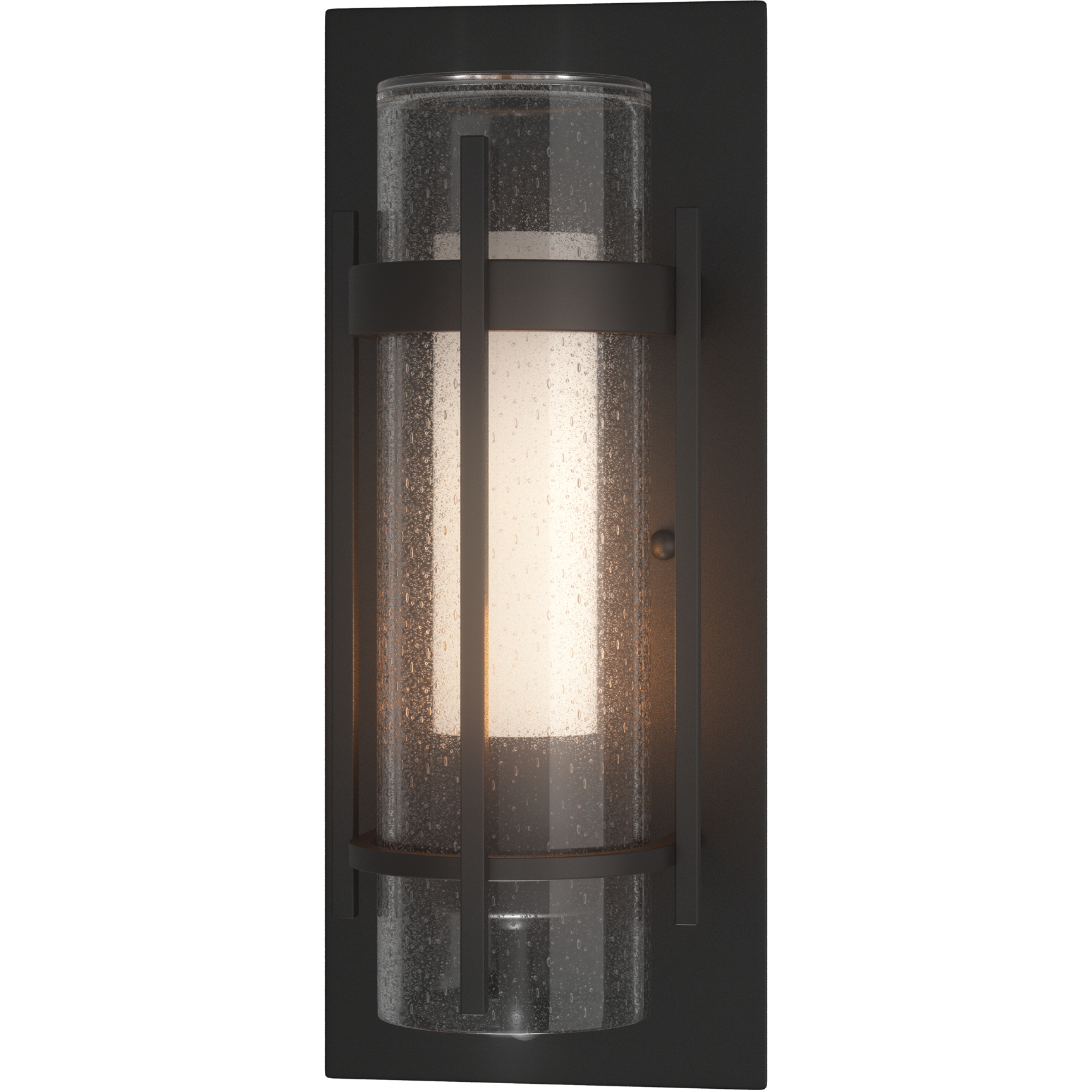 Torch 1 Light 15.8 inch Coastal Black Outdoor Sconce - Open Box