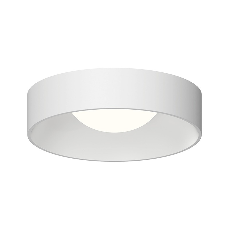 Ilios LED 22 inch Satin White Surface Mount Ceiling Light in 3500K