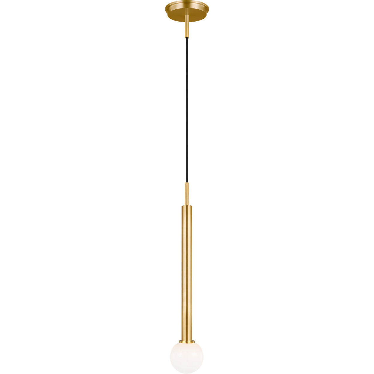 Kelly by Kelly Wearstler Nodes 1 Light 8 inch Burnished Brass Pendant Ceiling Light