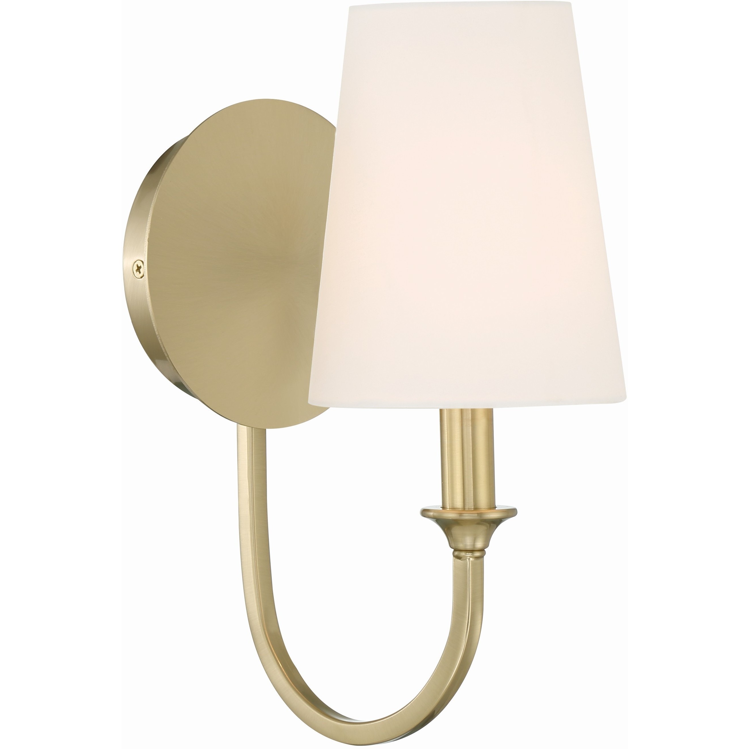 Payton Bath Sconce Wall Light in Vibrant Gold