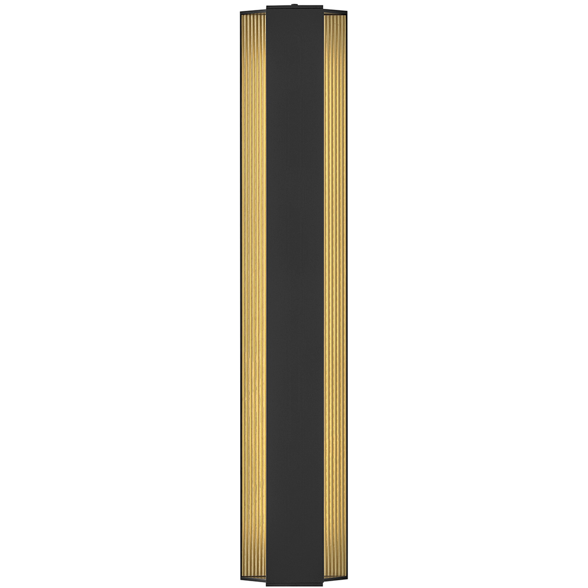MOCO Strata LED 31.5 inch Black Outdoor Wall Mount Lantern