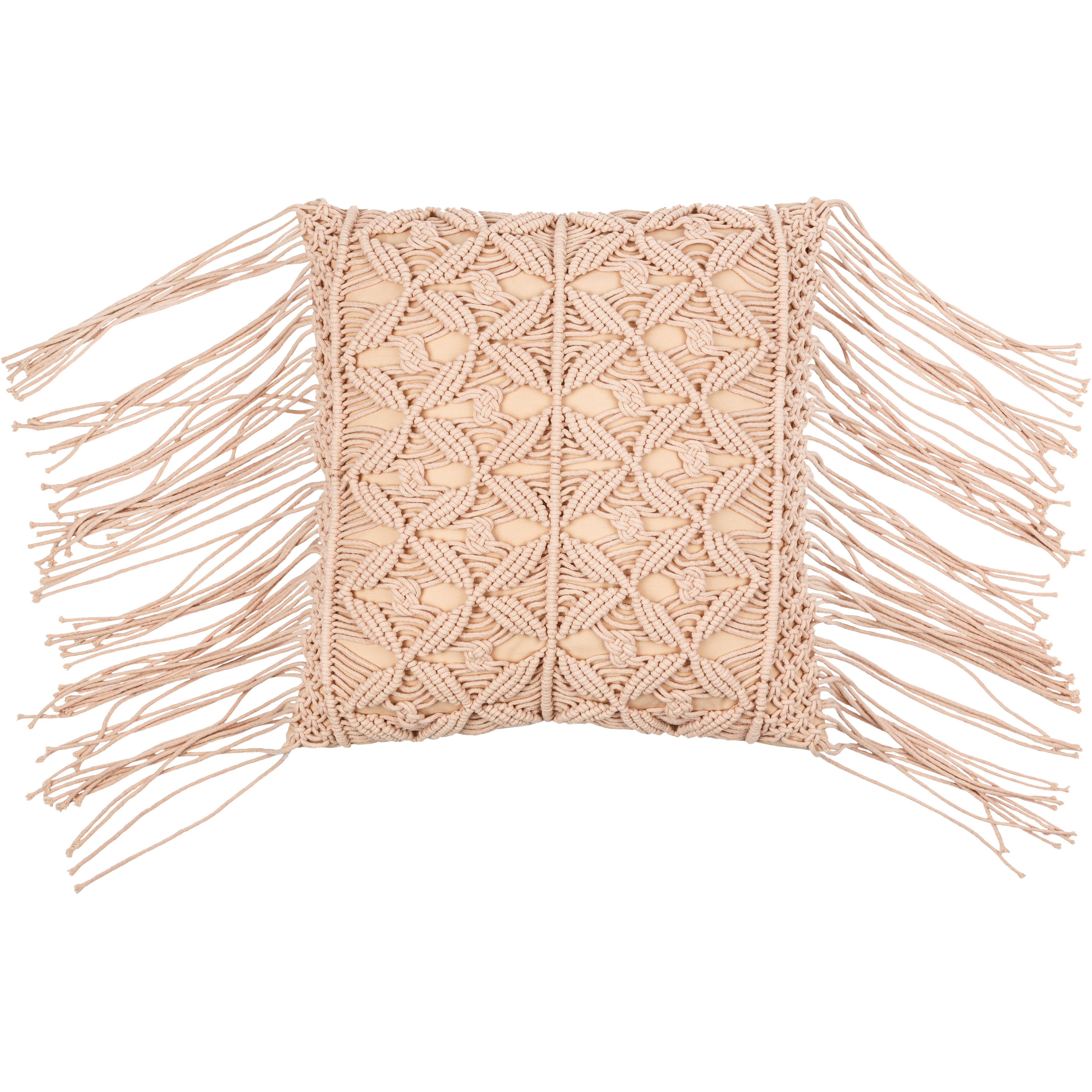 Punta 22 inch Dusty Pink Pillow Kit in 22 x 22, Square