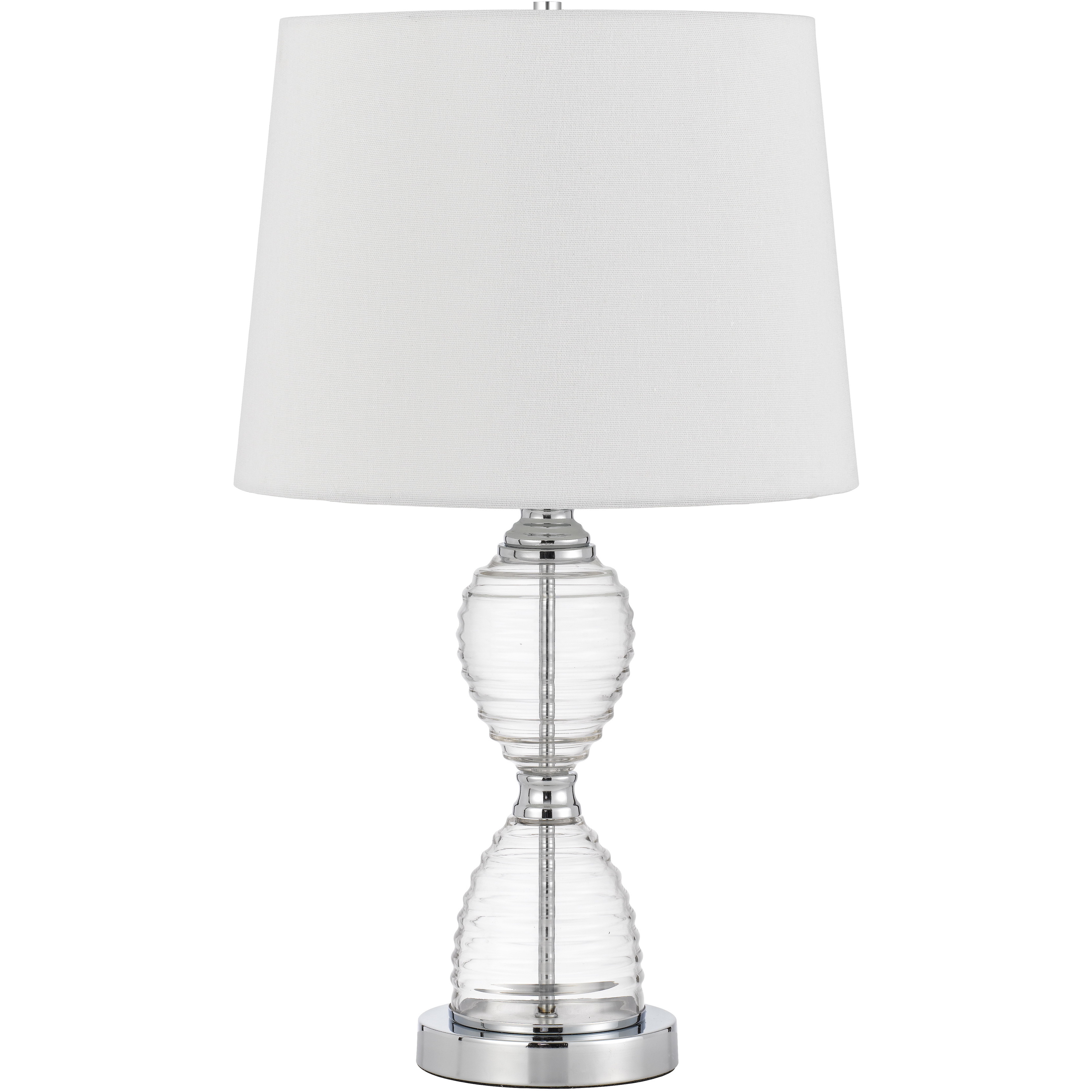 Eden 23.5 inch 150.00 watt Chrome Table Lamp Portable Light