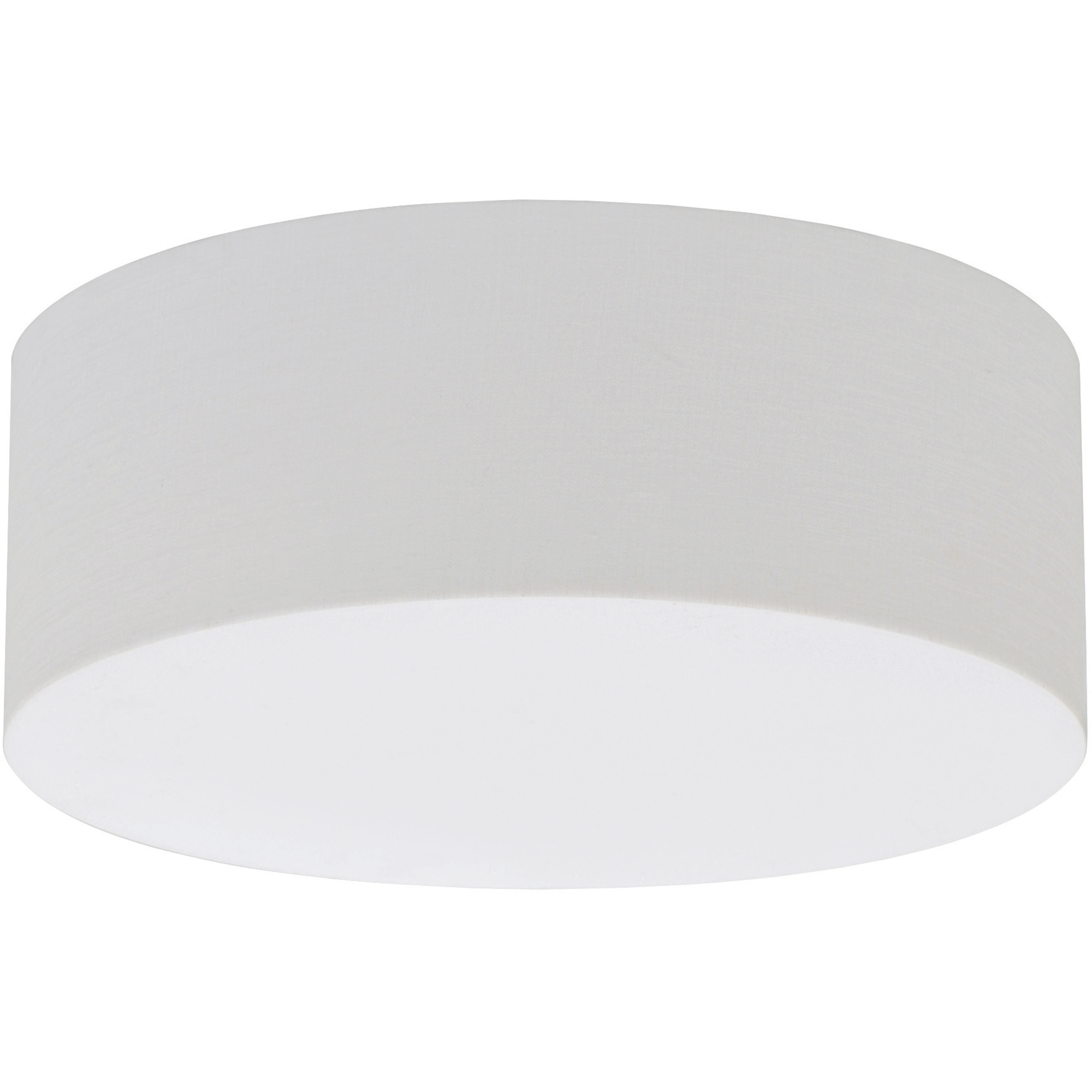 Anton 1 Light 12.25 inch Linen White Flush Mount Ceiling Light