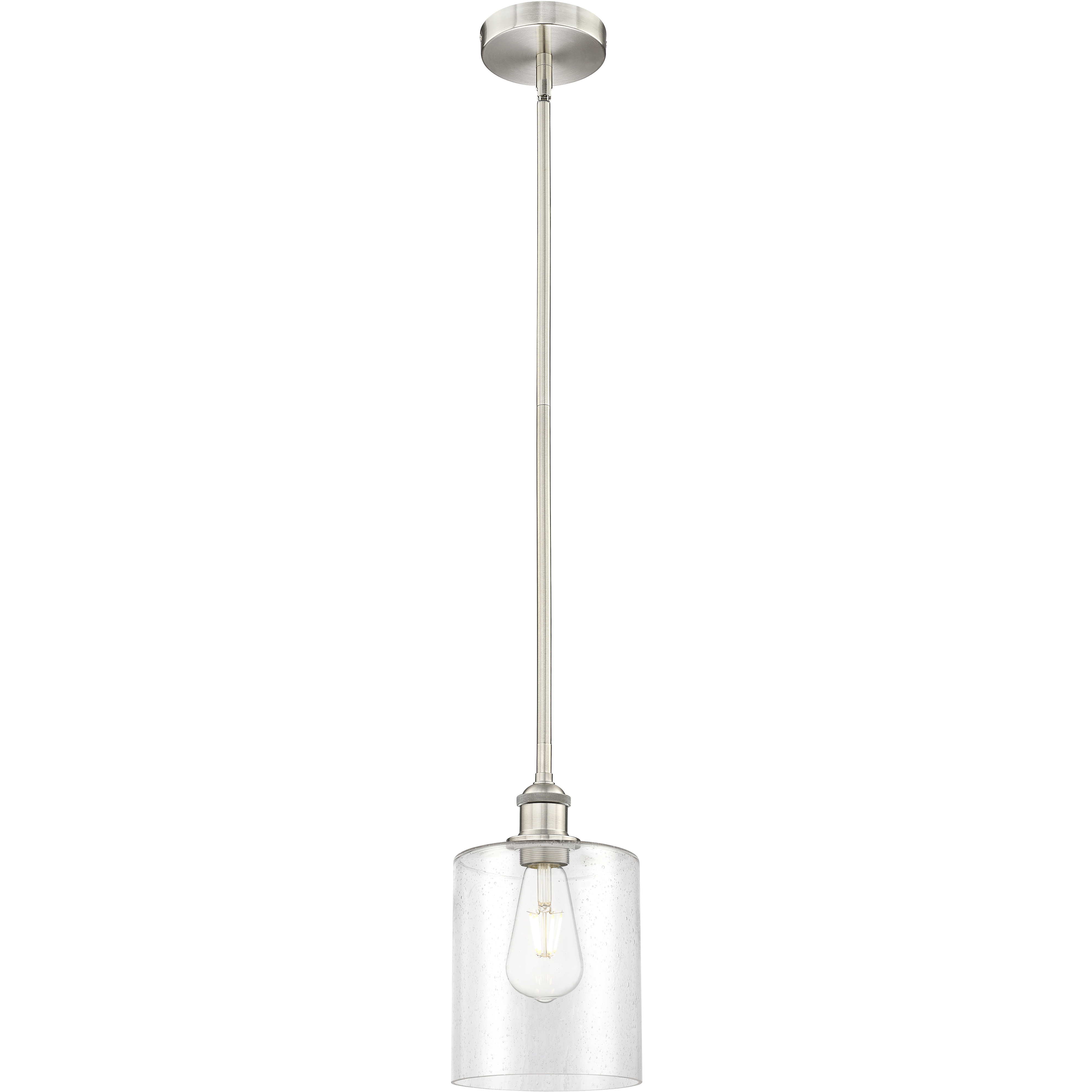 Paladin 1 Light 7.13 inch Brushed Satin Nickel Mini Pendant Ceiling Light