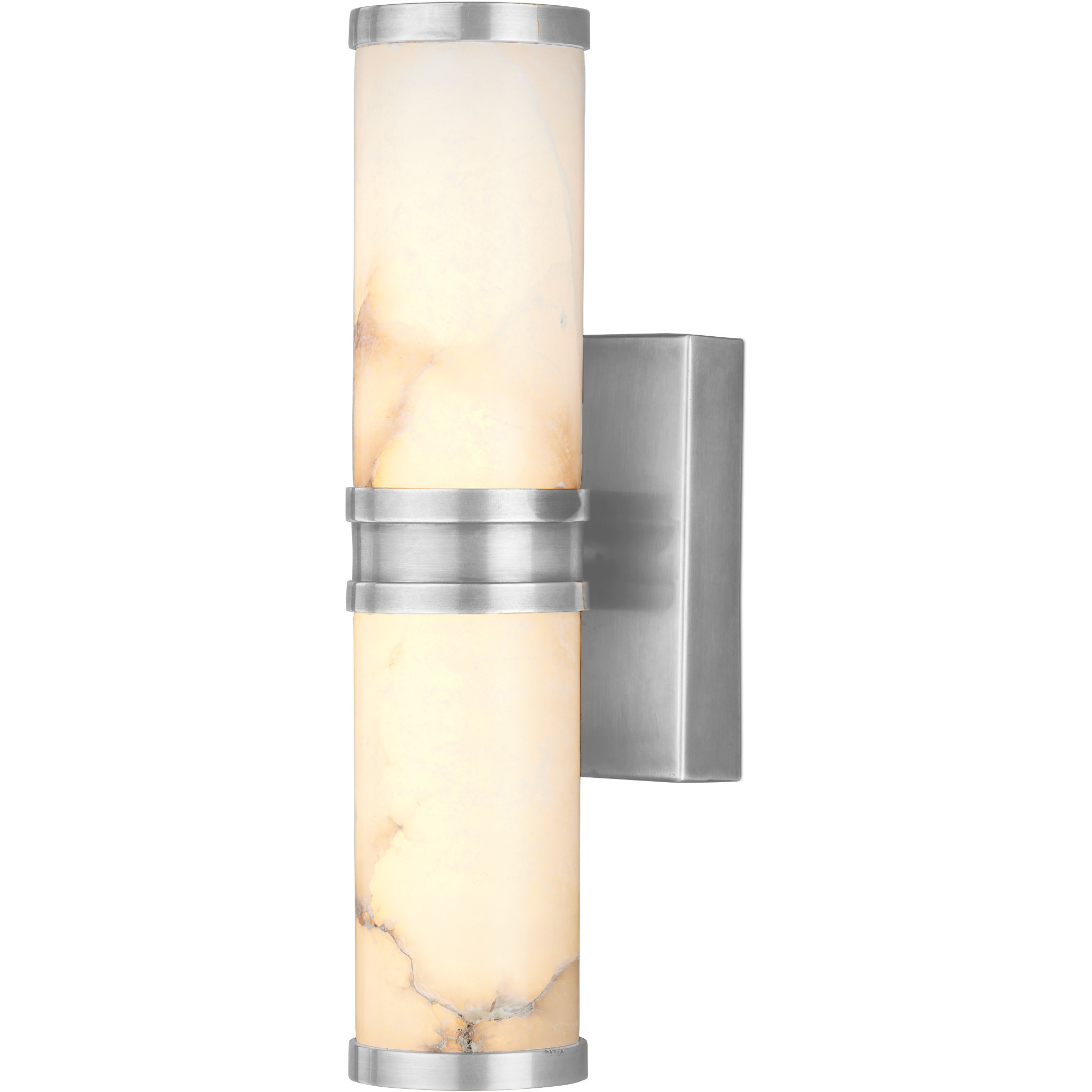 Brenham 1 Light 14.5 inch Nickel Wall Sconce Wall Light