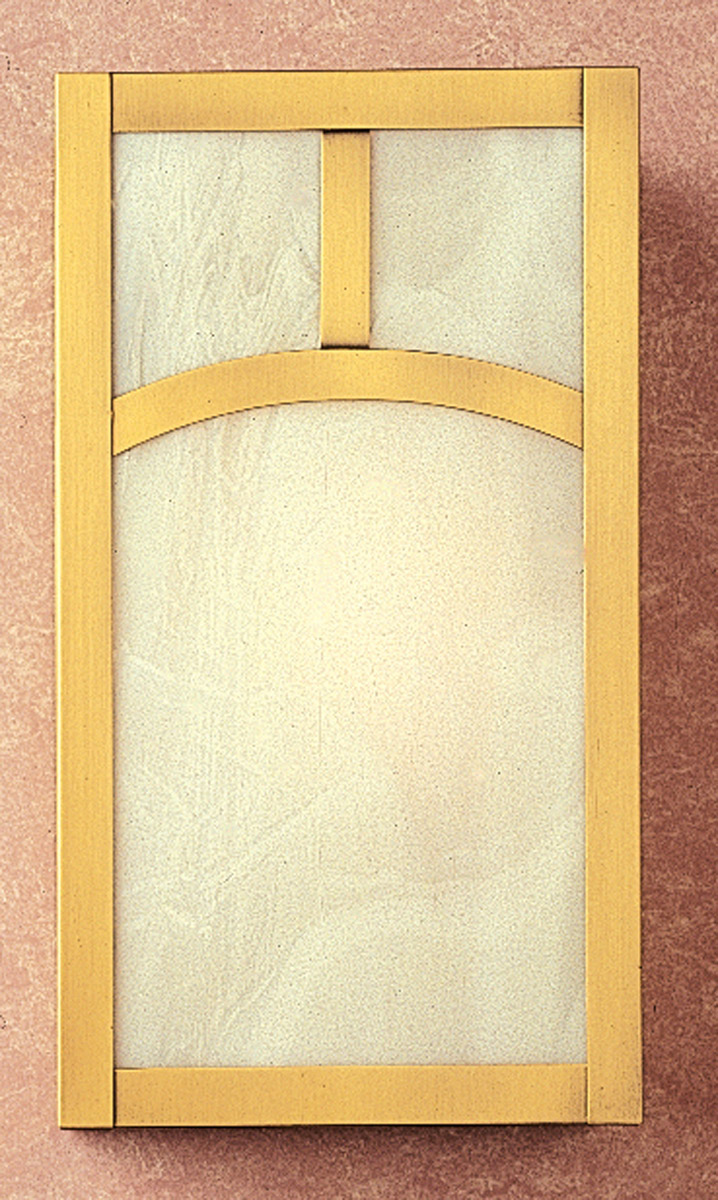 Mission 1 Light 6.62 inch Antique Brass Wall Mount Wall Light