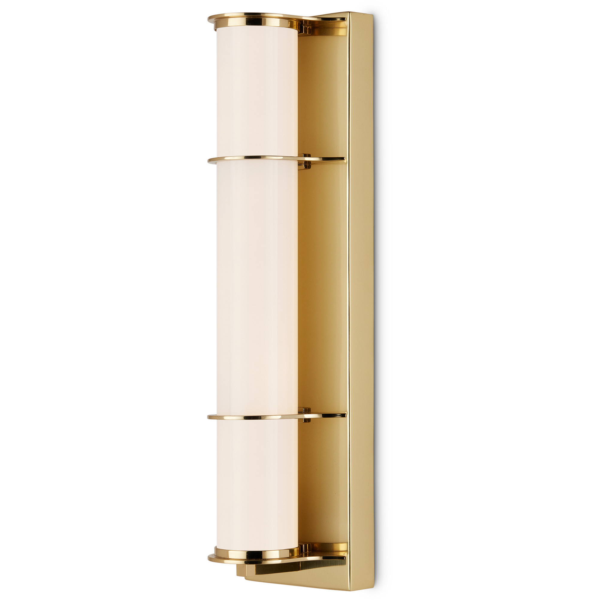 Blaine 1 Light 5 inch Polished Brass Bath Wall Sconce Wall Light