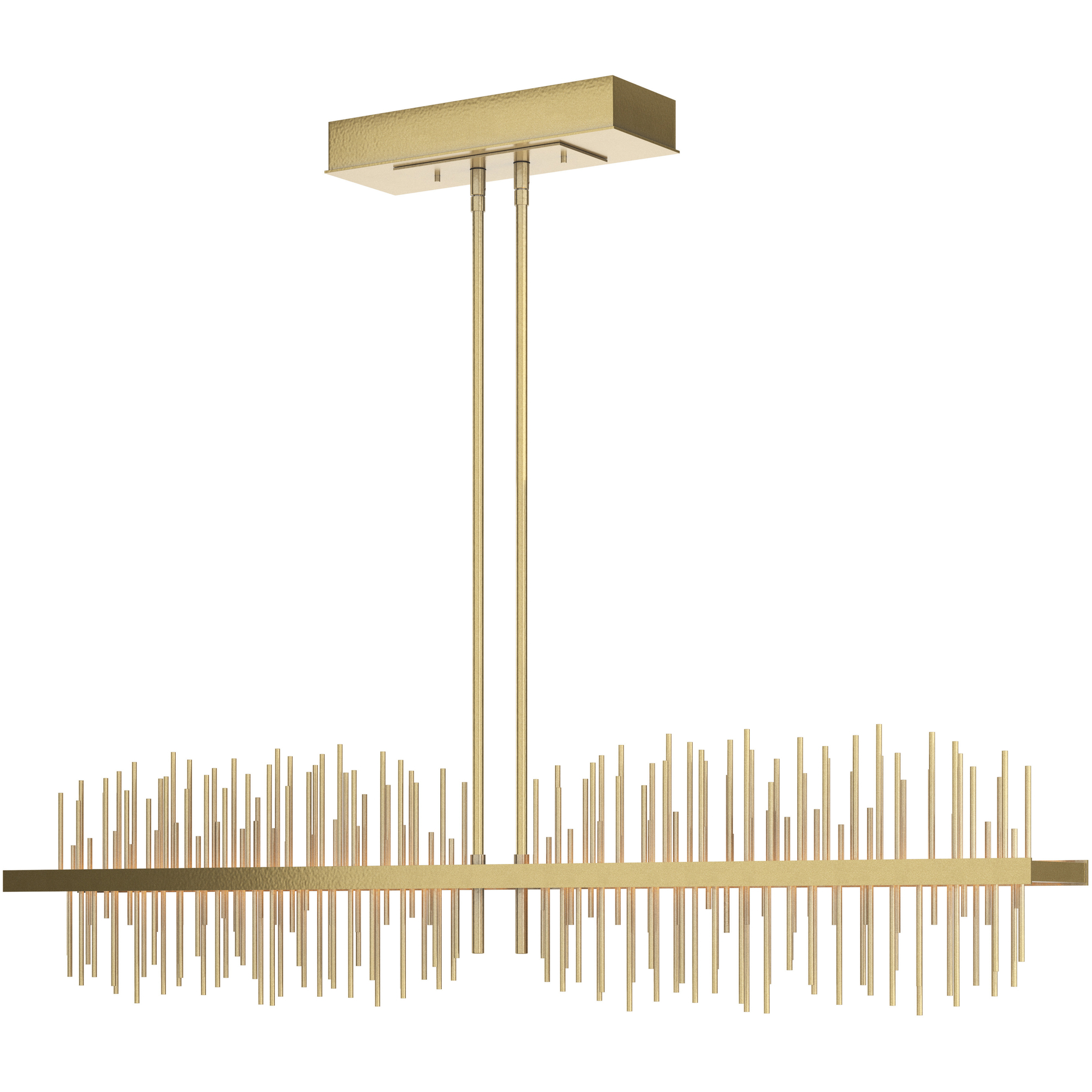 Gossamer LED 51.9 inch Bronze and Ink Pendant Ceiling Light, Large