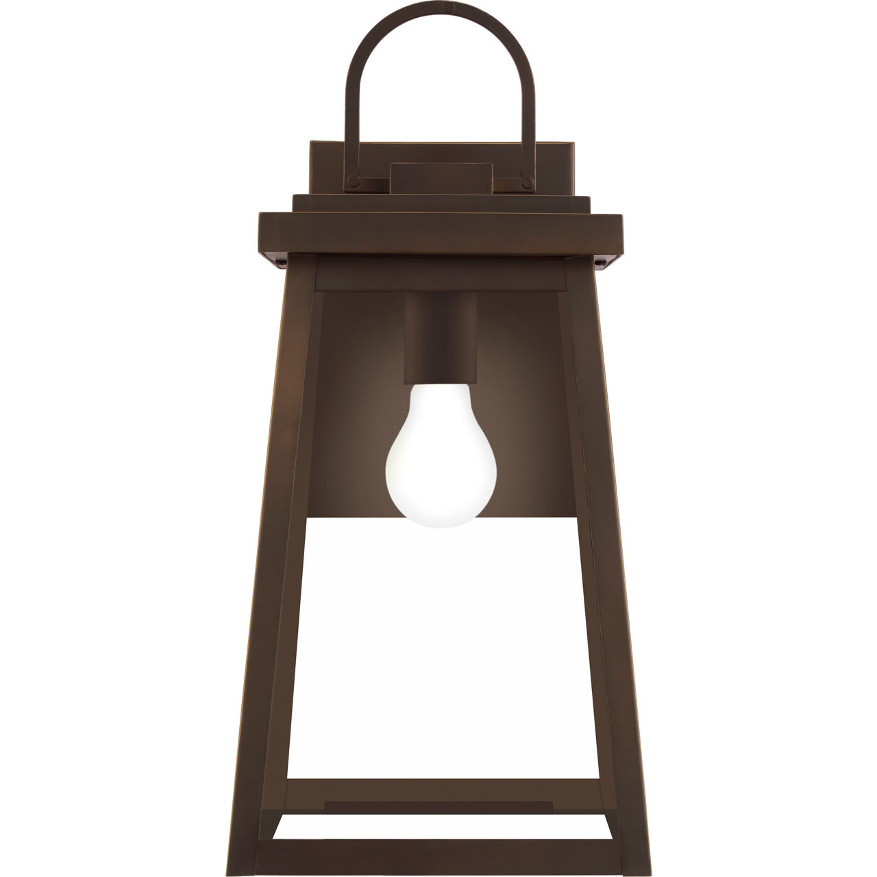 Founders 1 Light 18 inch Antique Bronze Outdoor Wall Lantern