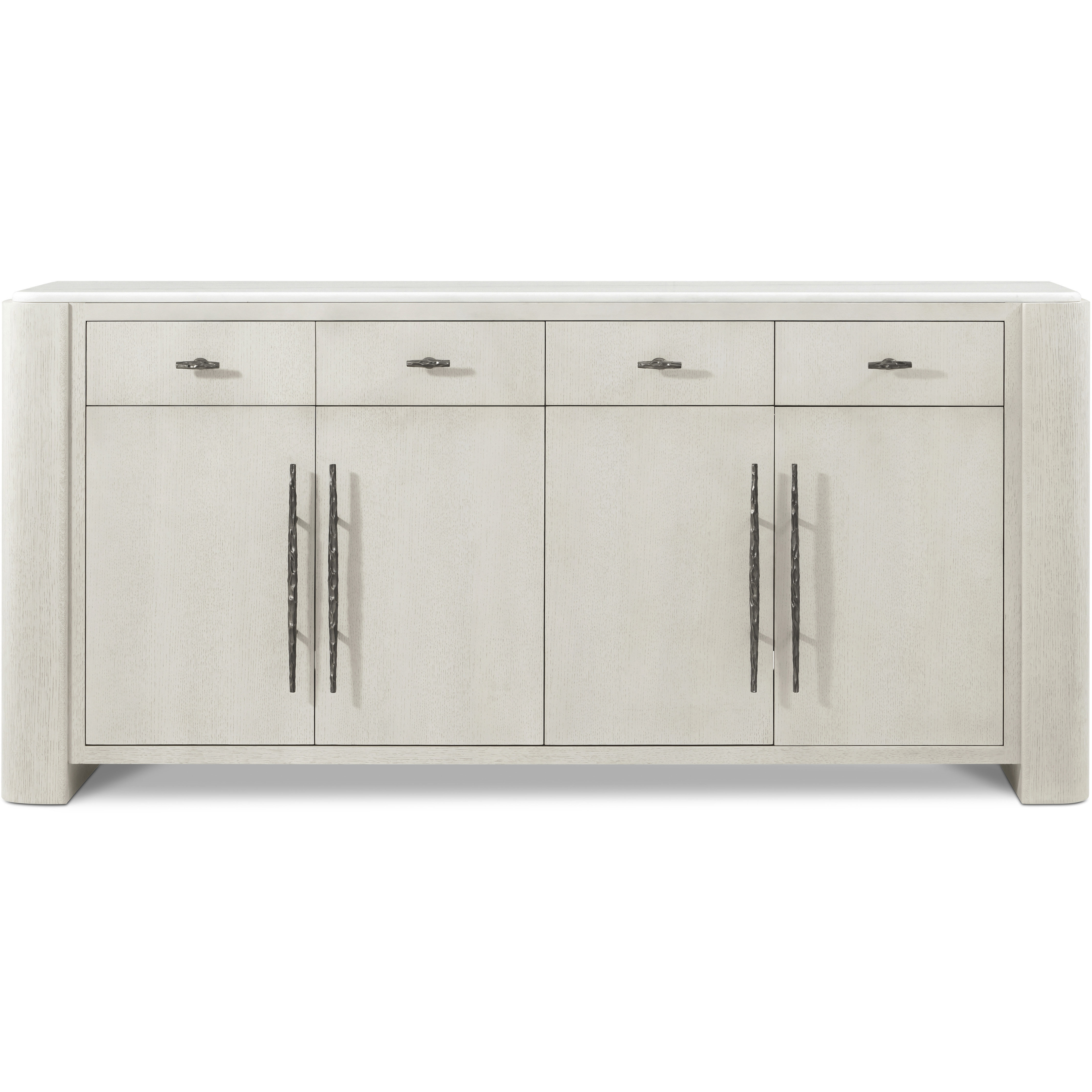 Essence 76 X 19 inch Opal Buffet, Wooden with Marble Top