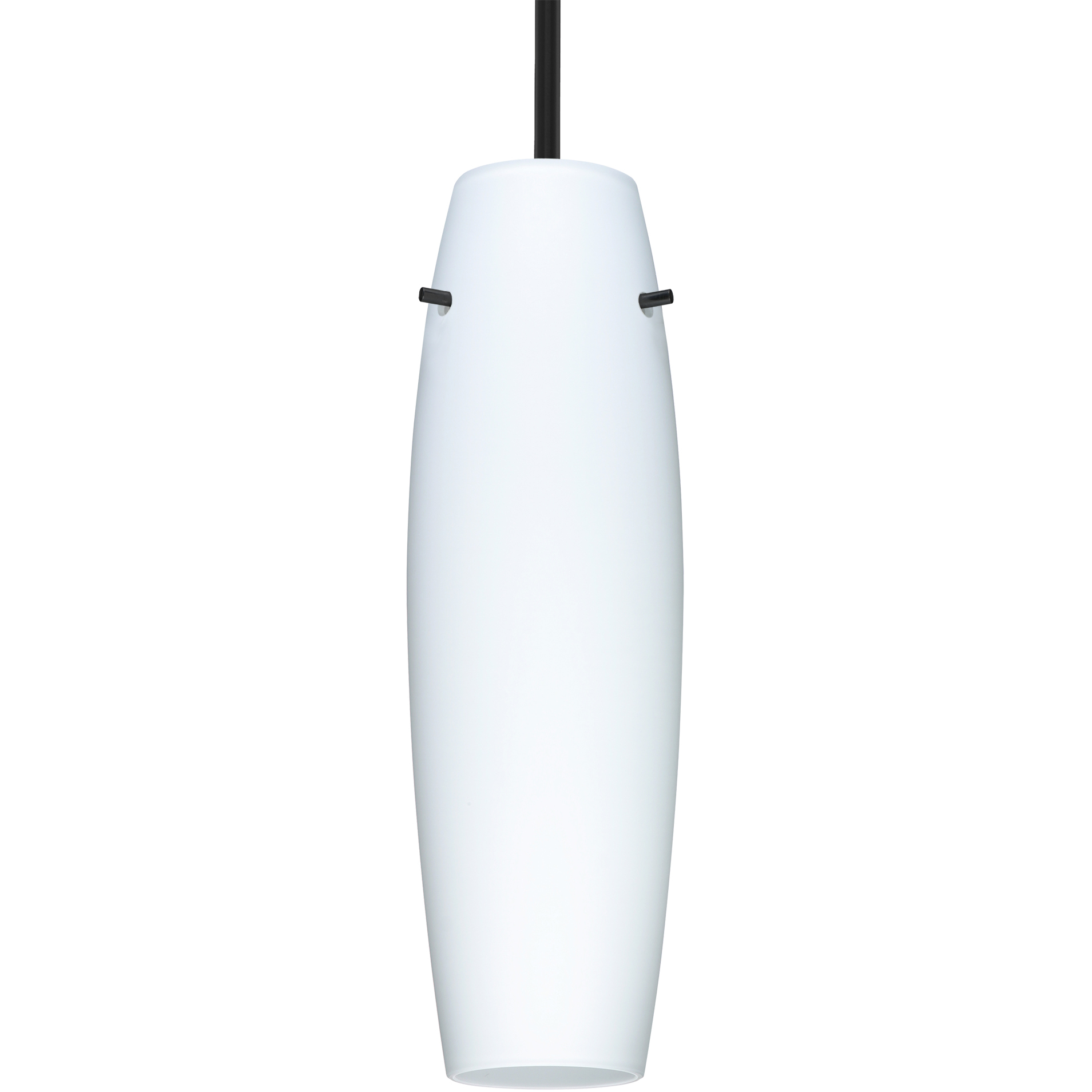 Suzi 1 Light Black Stem Pendant Ceiling Light