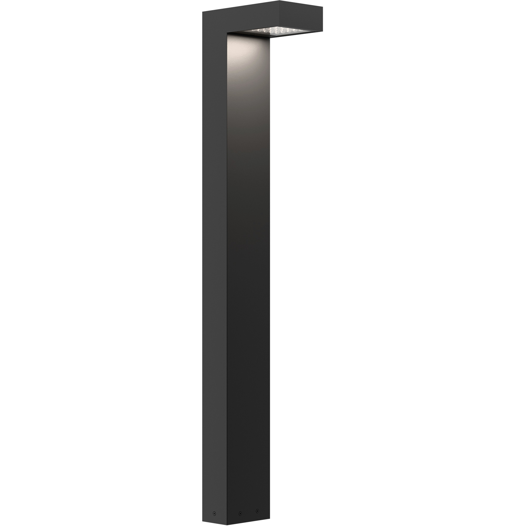 Grand Ledge 120-240-277 23 watt Black Bollard Light, Colorscaping