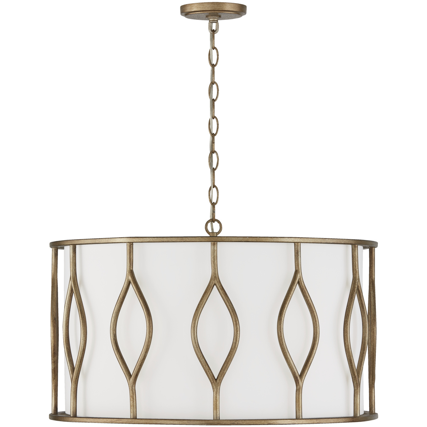Cohen 4 Light 24 inch Mystic Luster Pendant Ceiling Light