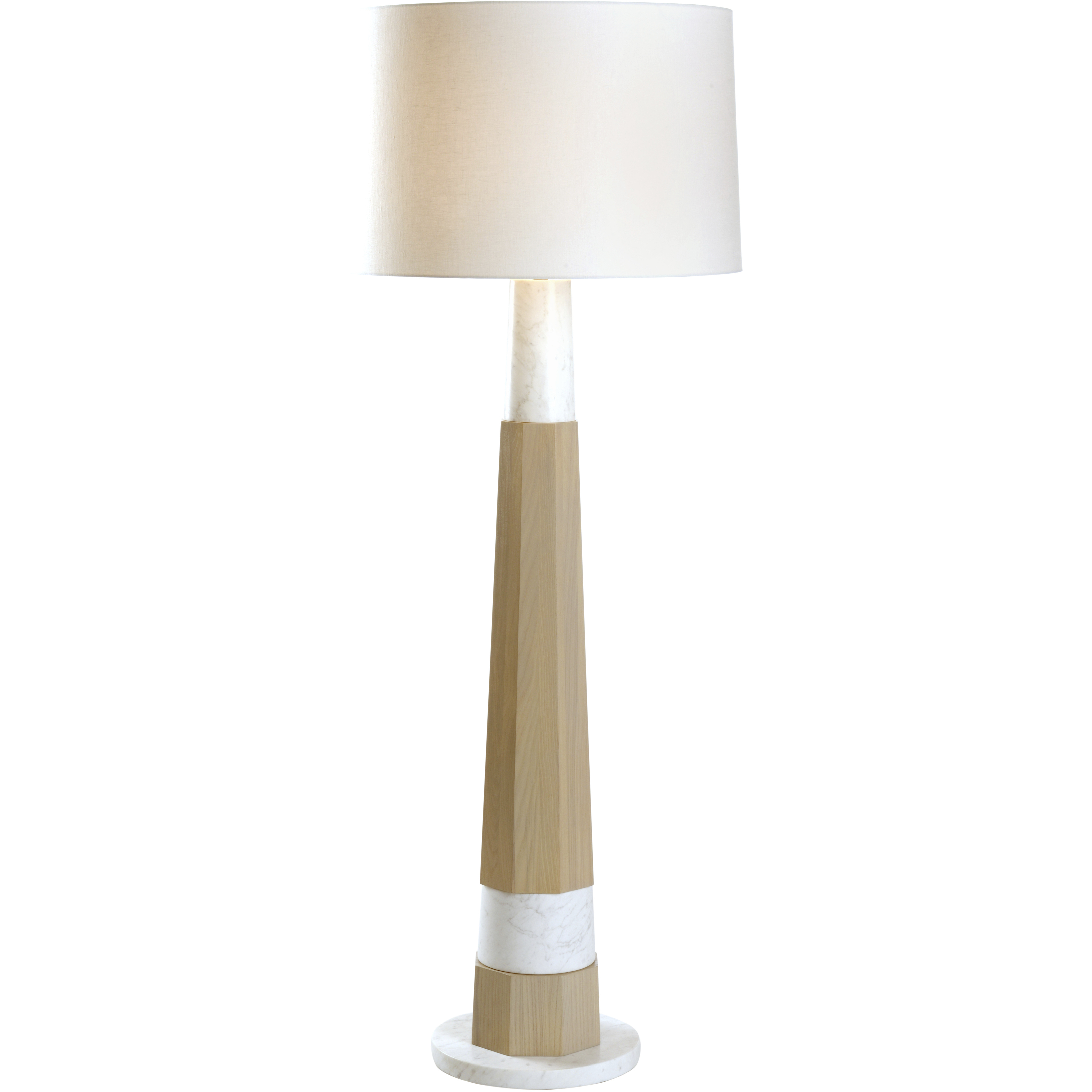 Laurence 57 inch 100.00 watt White/Cream Floor Lamp Portable Light