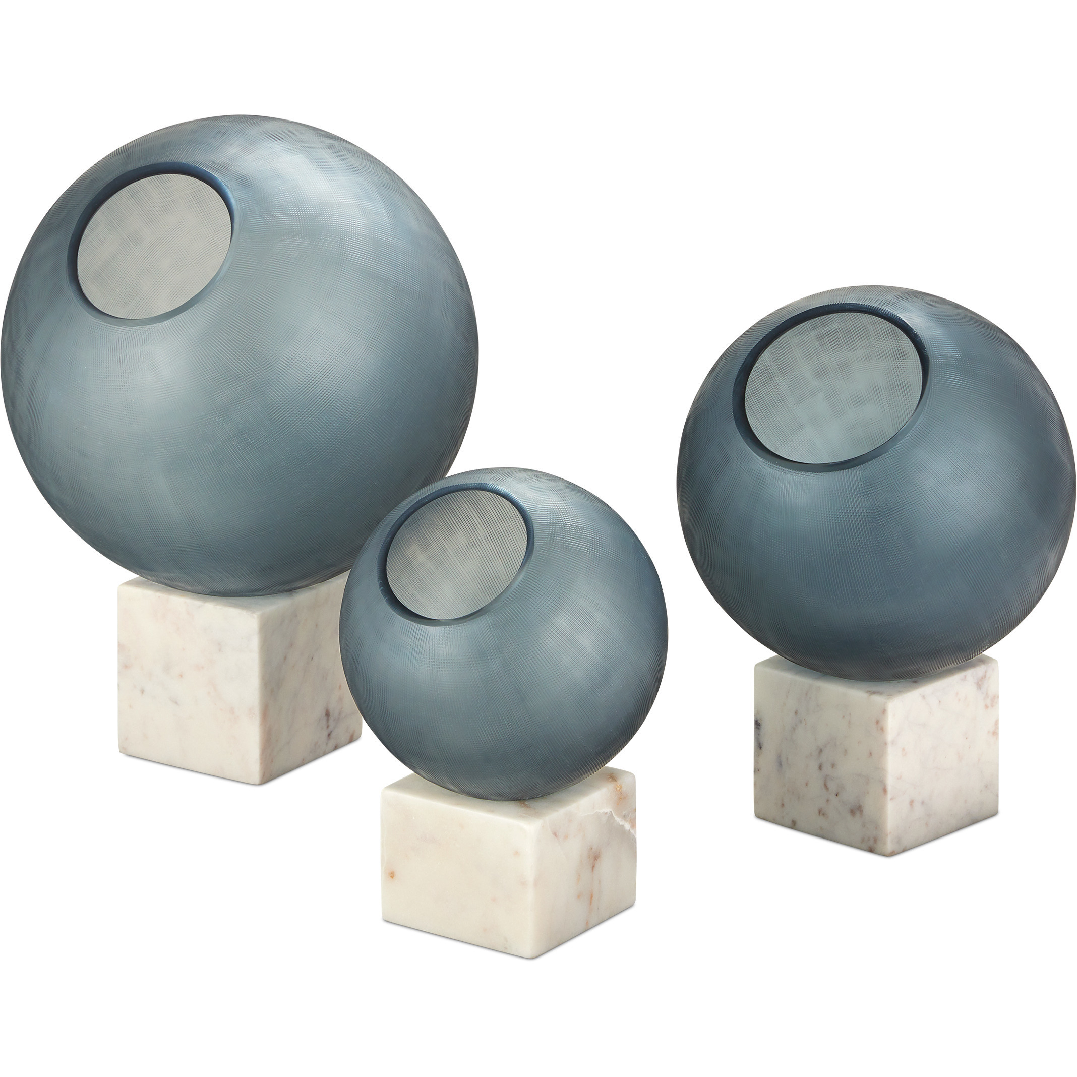 Fresno 8.25 X 6.25 inch Orb Objet, Set of 3
