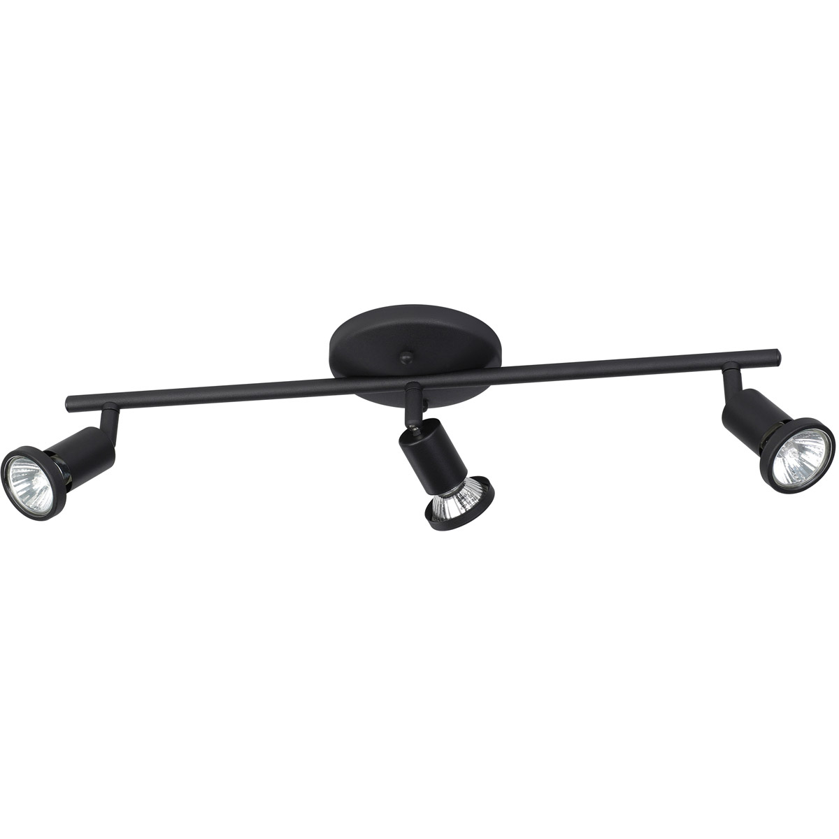 Tremendo 3 Light 120 Structured Black Track Lighting Ceiling Light