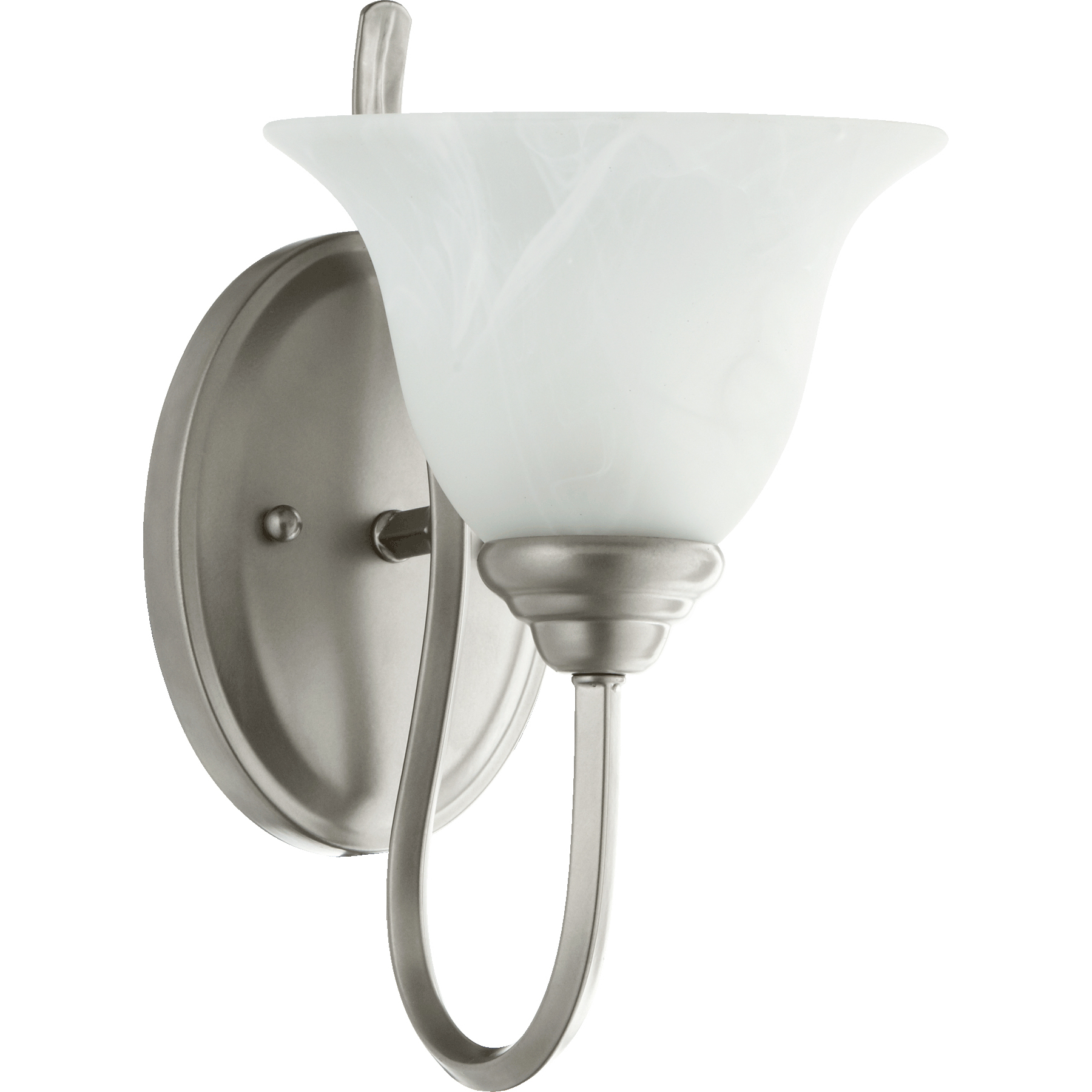 Spencer 1 Light 7 inch Classic Nickel Wall Sconce Wall Light