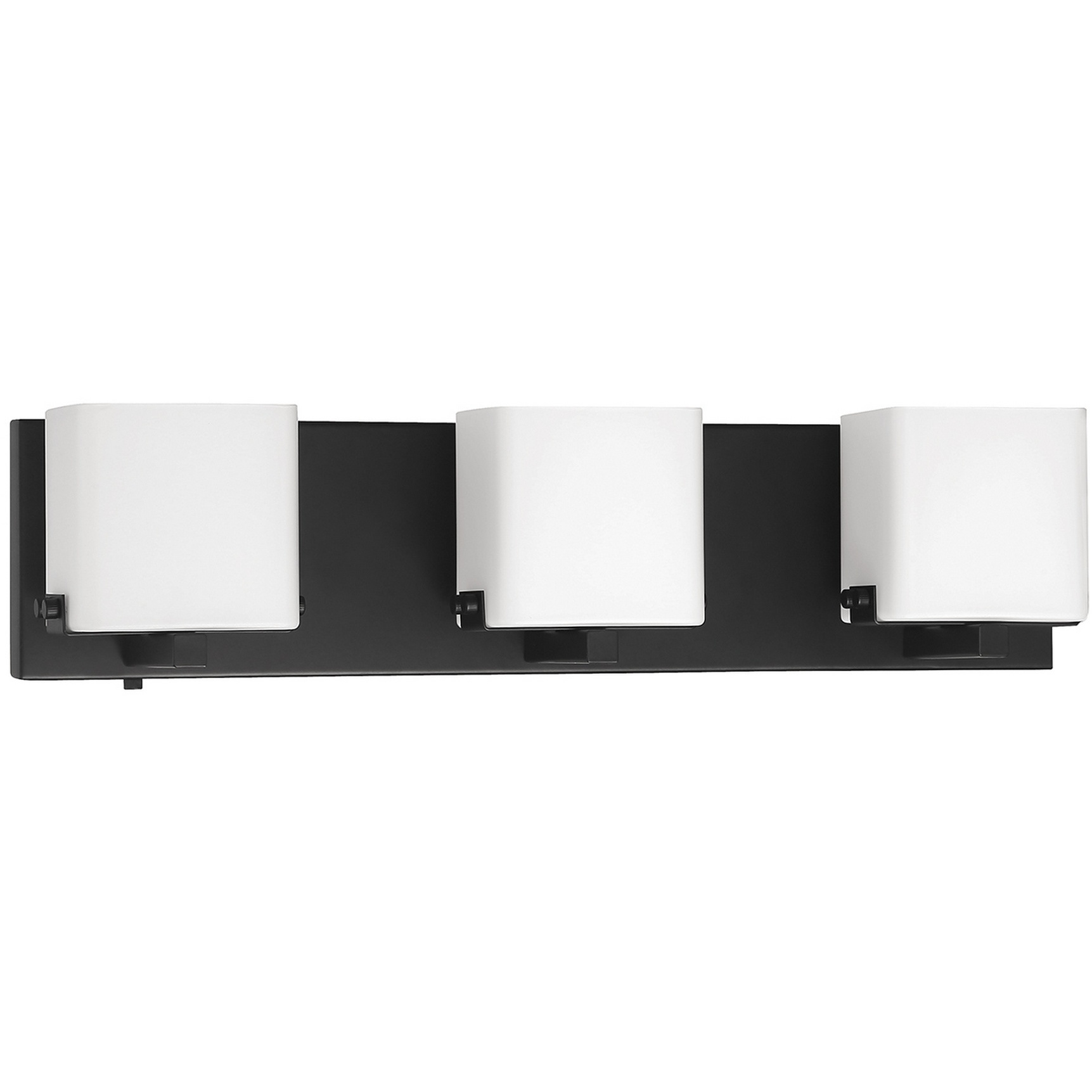 VEGA 6 Light 20 inch Black Vanity Light Wall Light in 3