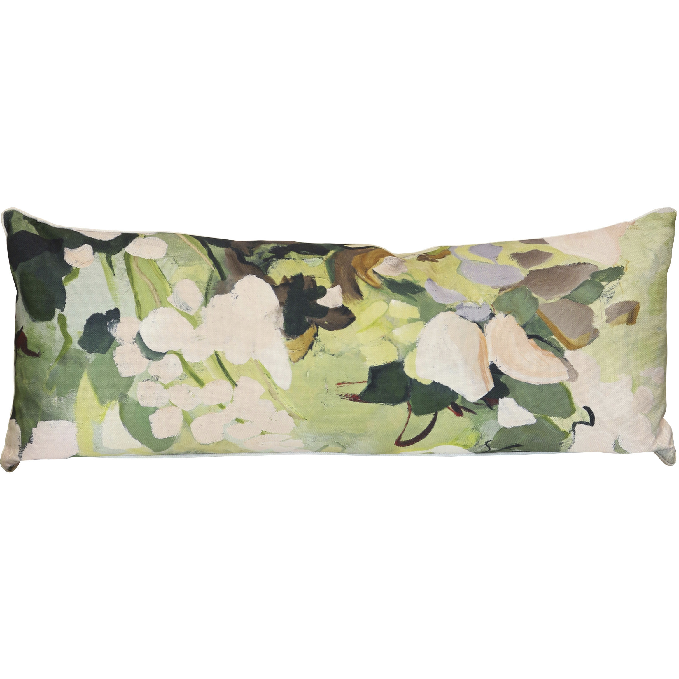 Hidden Grove 36 inch Green Pillow in 36" x 14"