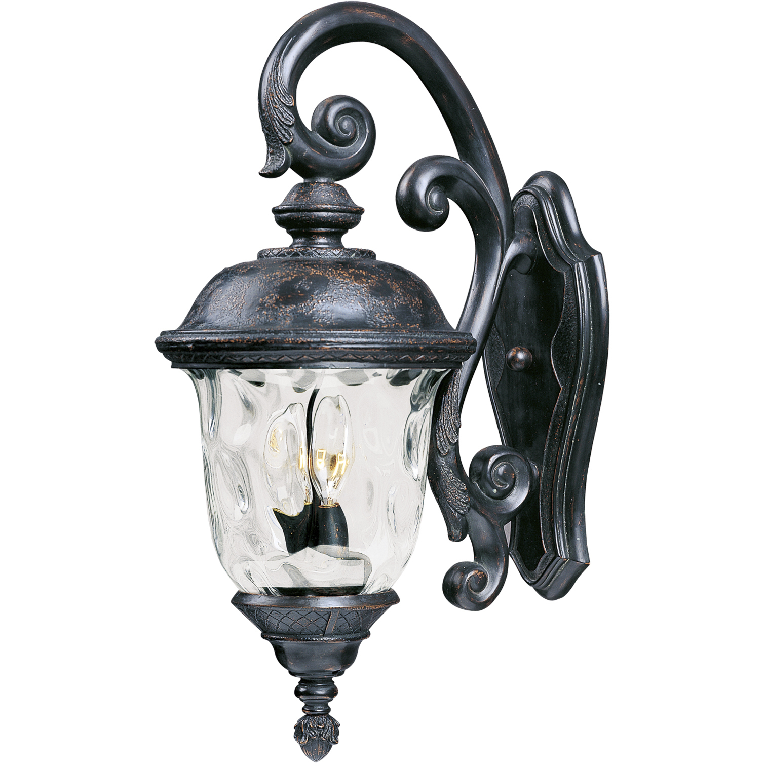 Carriage House DC 3 Light 26.5 inch Oriental Bronze Outdoor Wall Mount