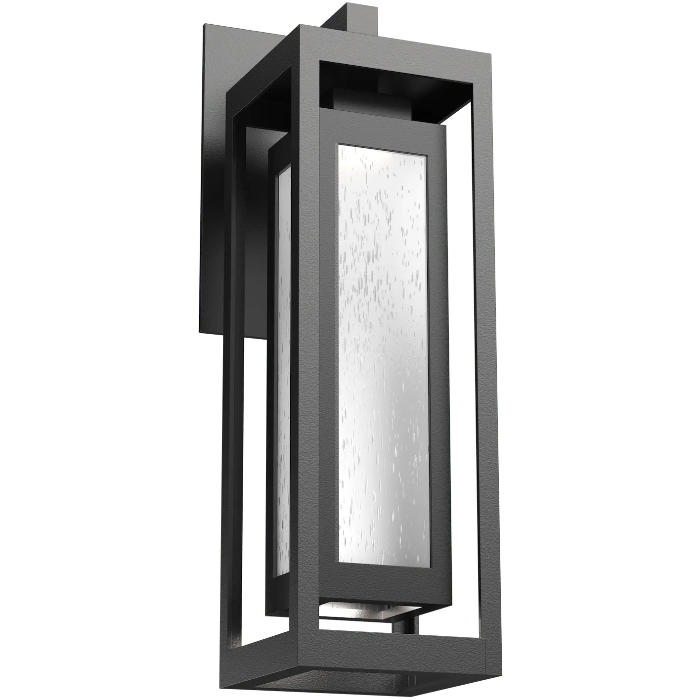Double Box LED 21 inch Argento Grey Outdoor Lantern