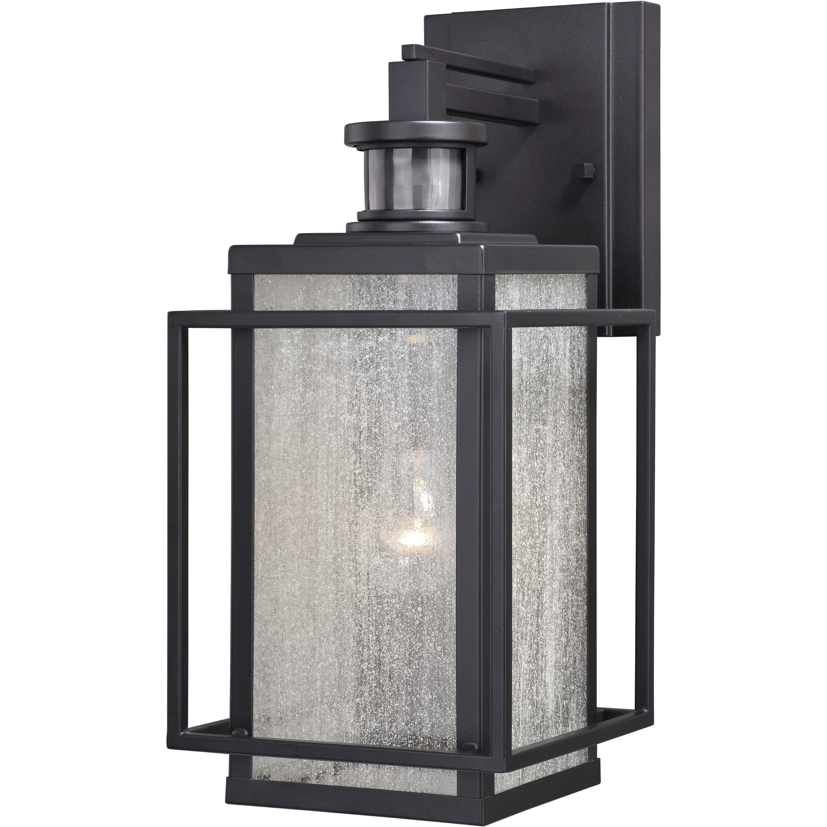 Hyde Park Espresso Bronze Outdoor Motion Sensor, Dualux